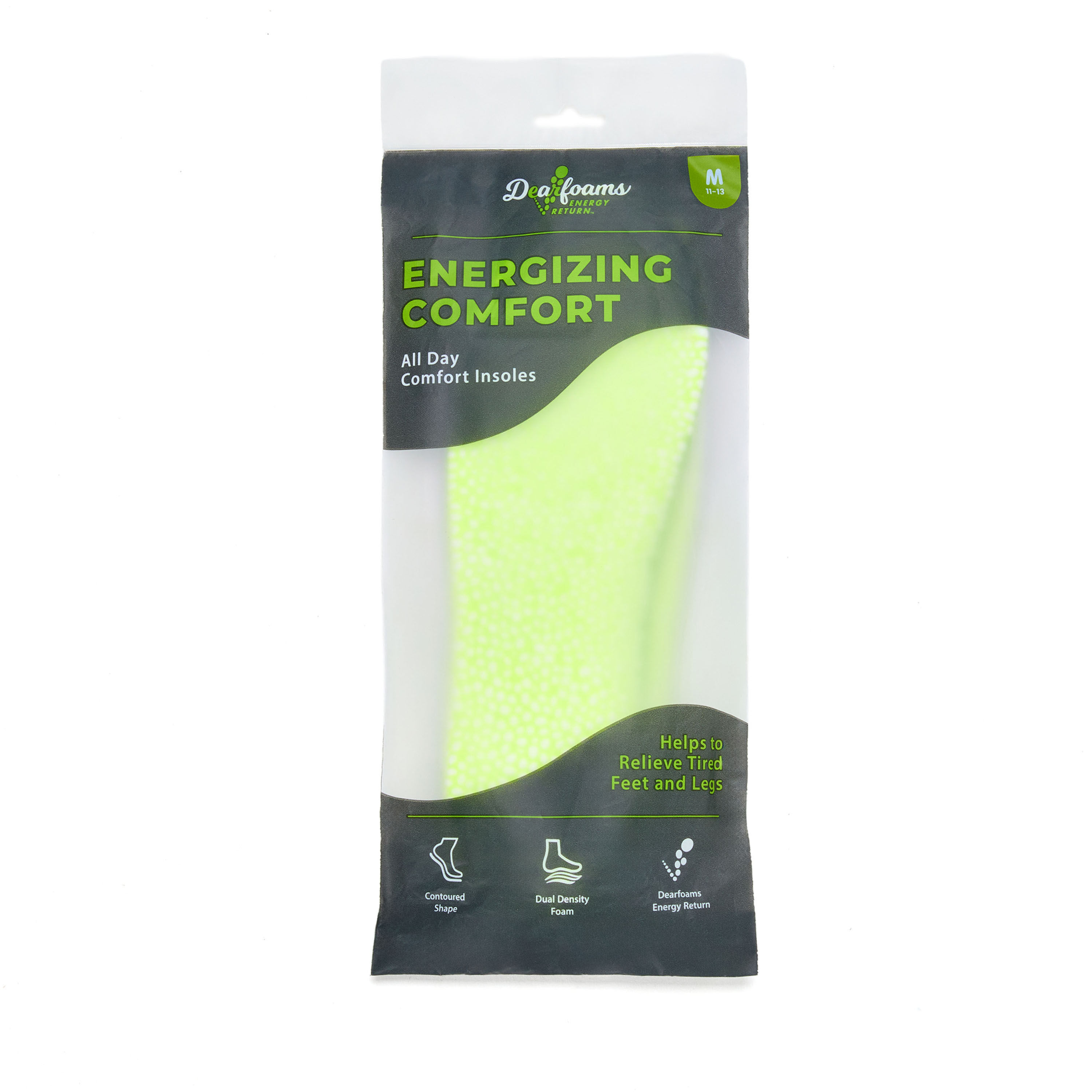 Mens Energy Return Footbed Removable Insole