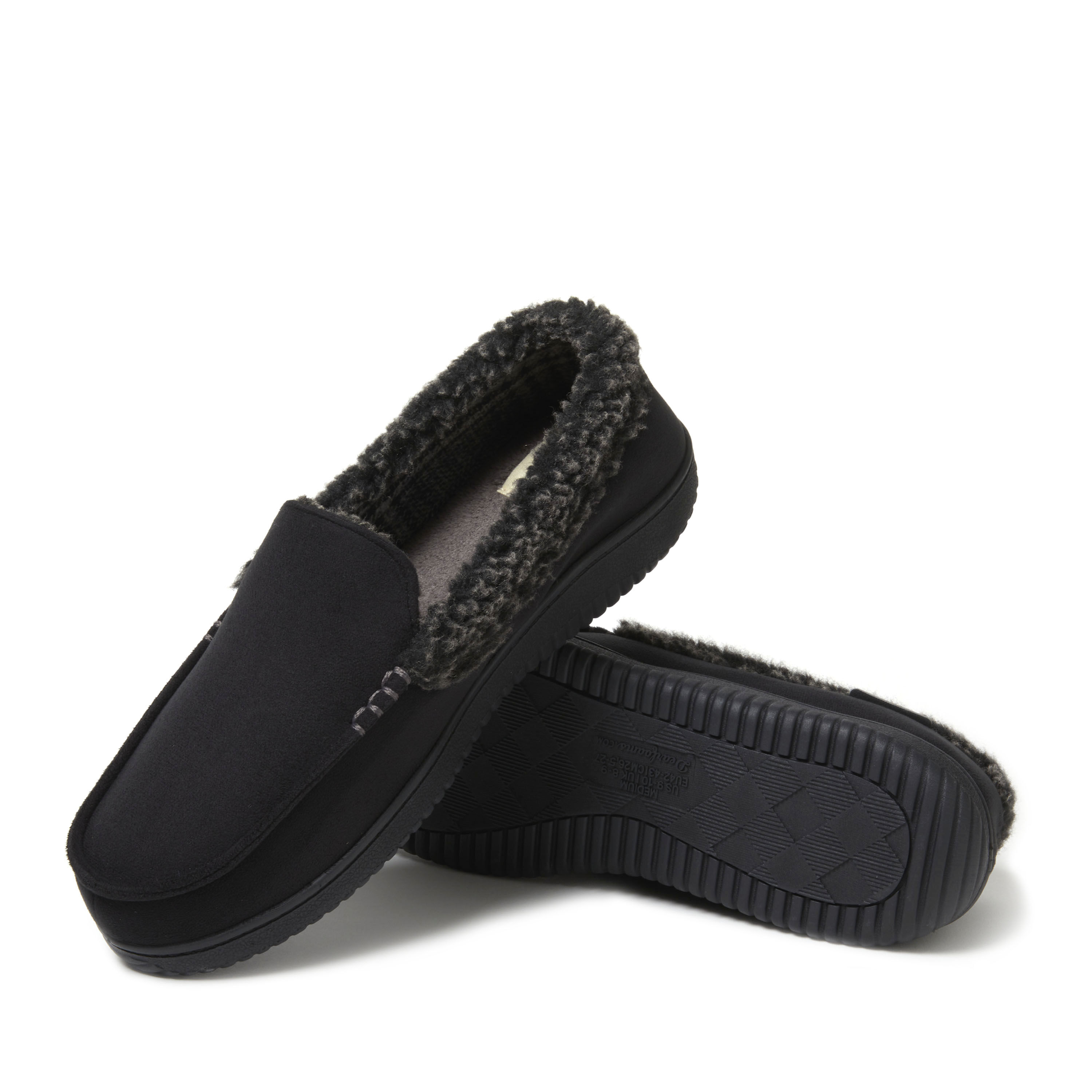 Men's Alexander Microsuede Moccasin With Berber Casing