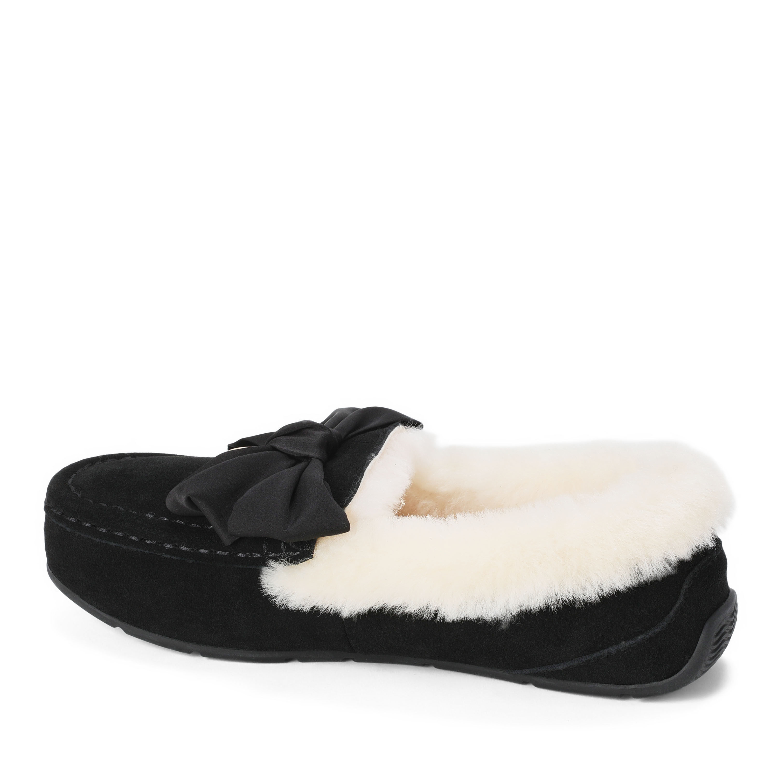 Women's Mel Dream Bow Genuine Shearling Moccasin