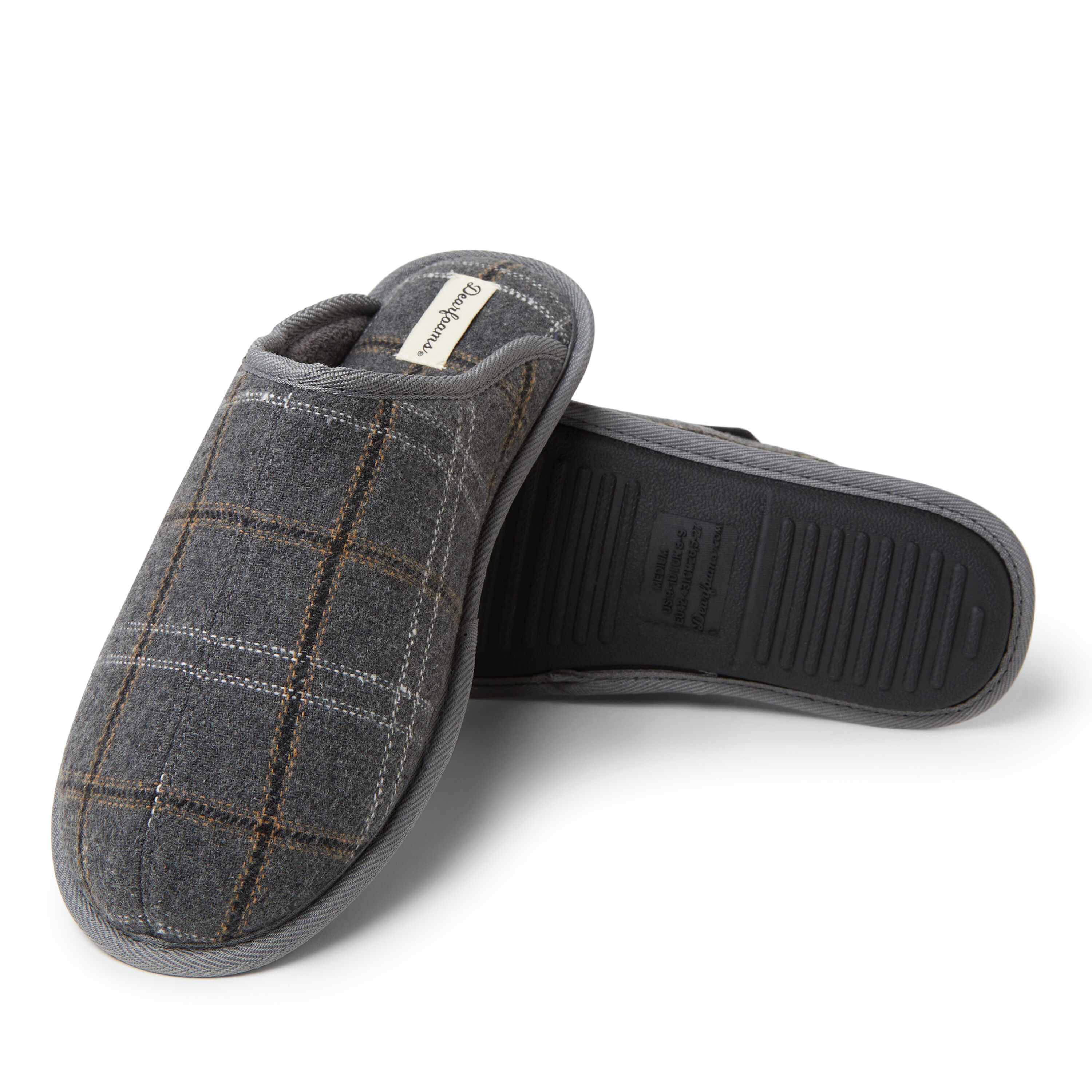 Men's Riley Plaid Scuff