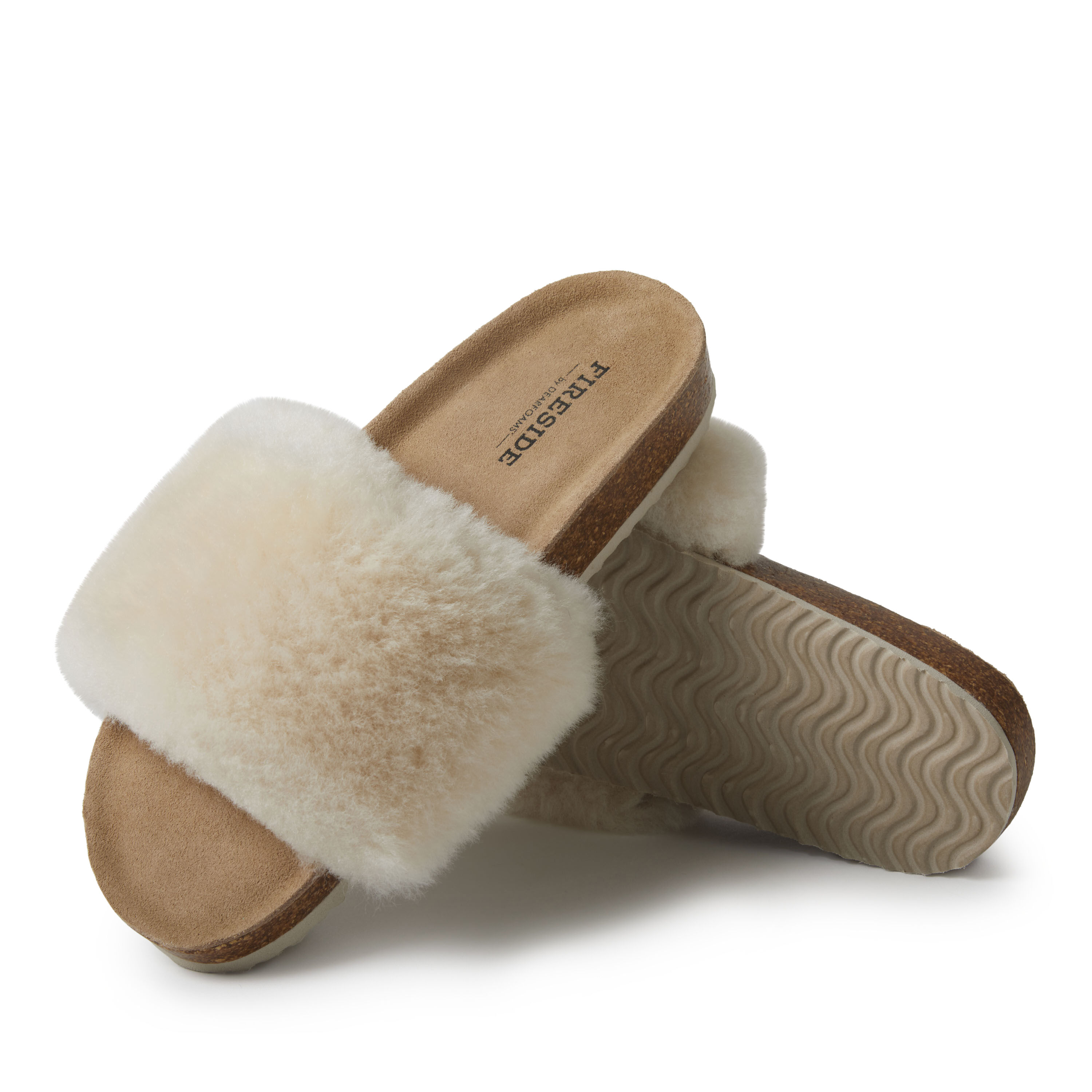 Shearling slides womens shop