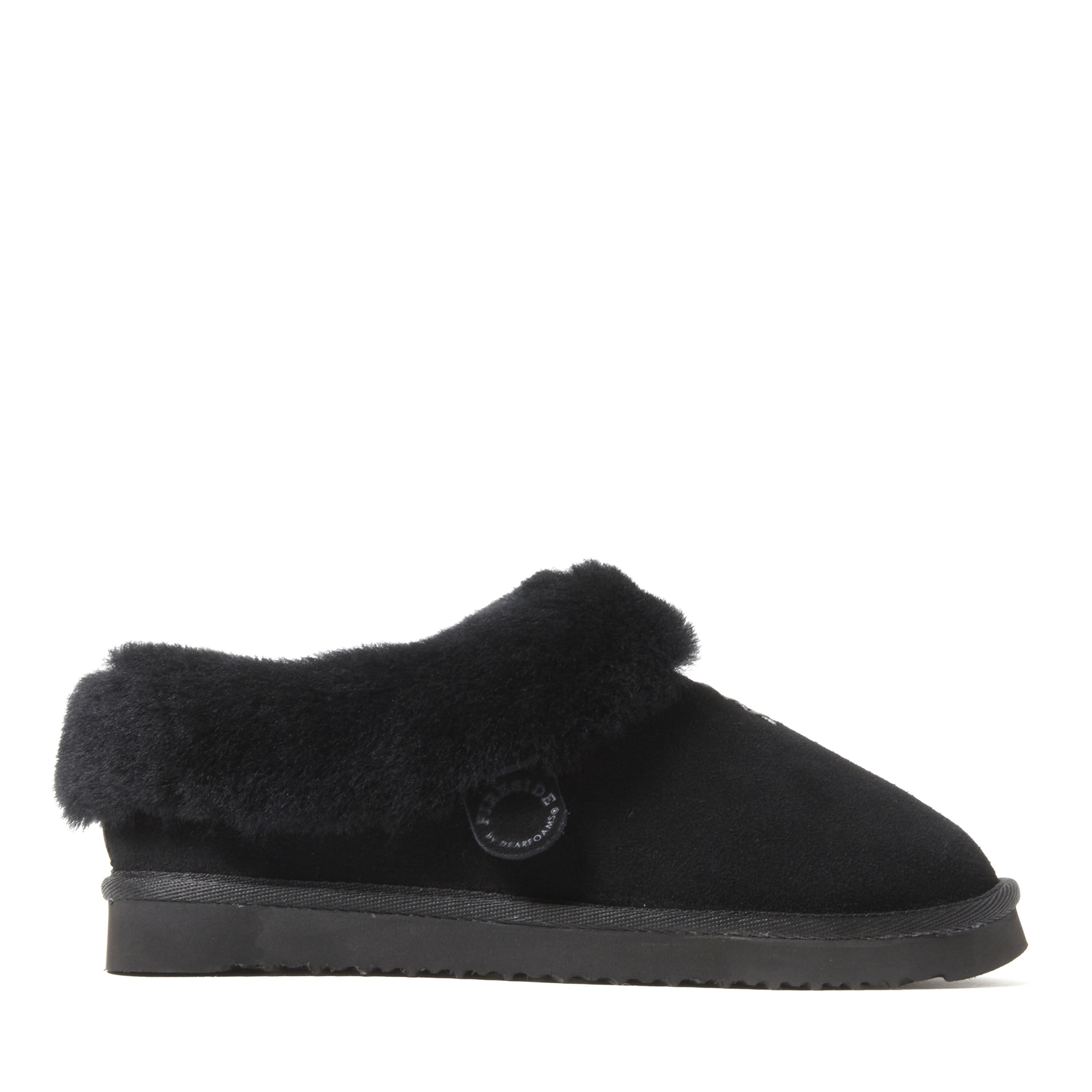 Women's Fireside by Dearfoams Adelaide Genuine Shearling Clog Slipper - Water Resistant