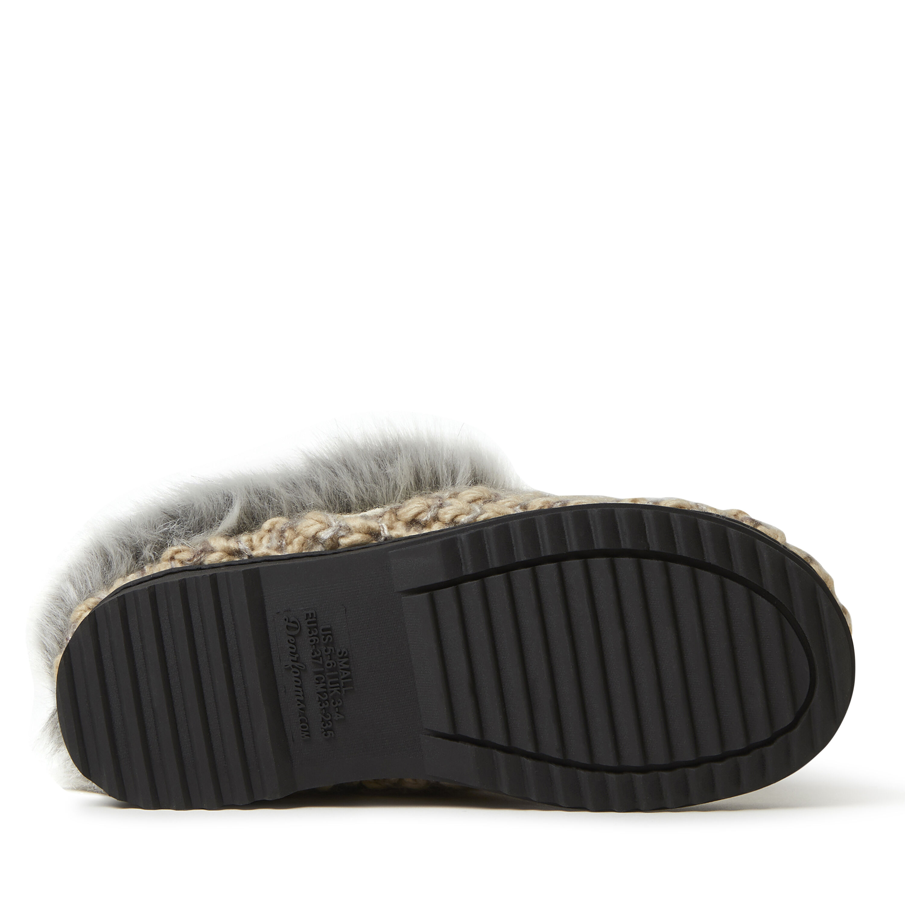 Women's Hannah Textured Knit Clog Slipper