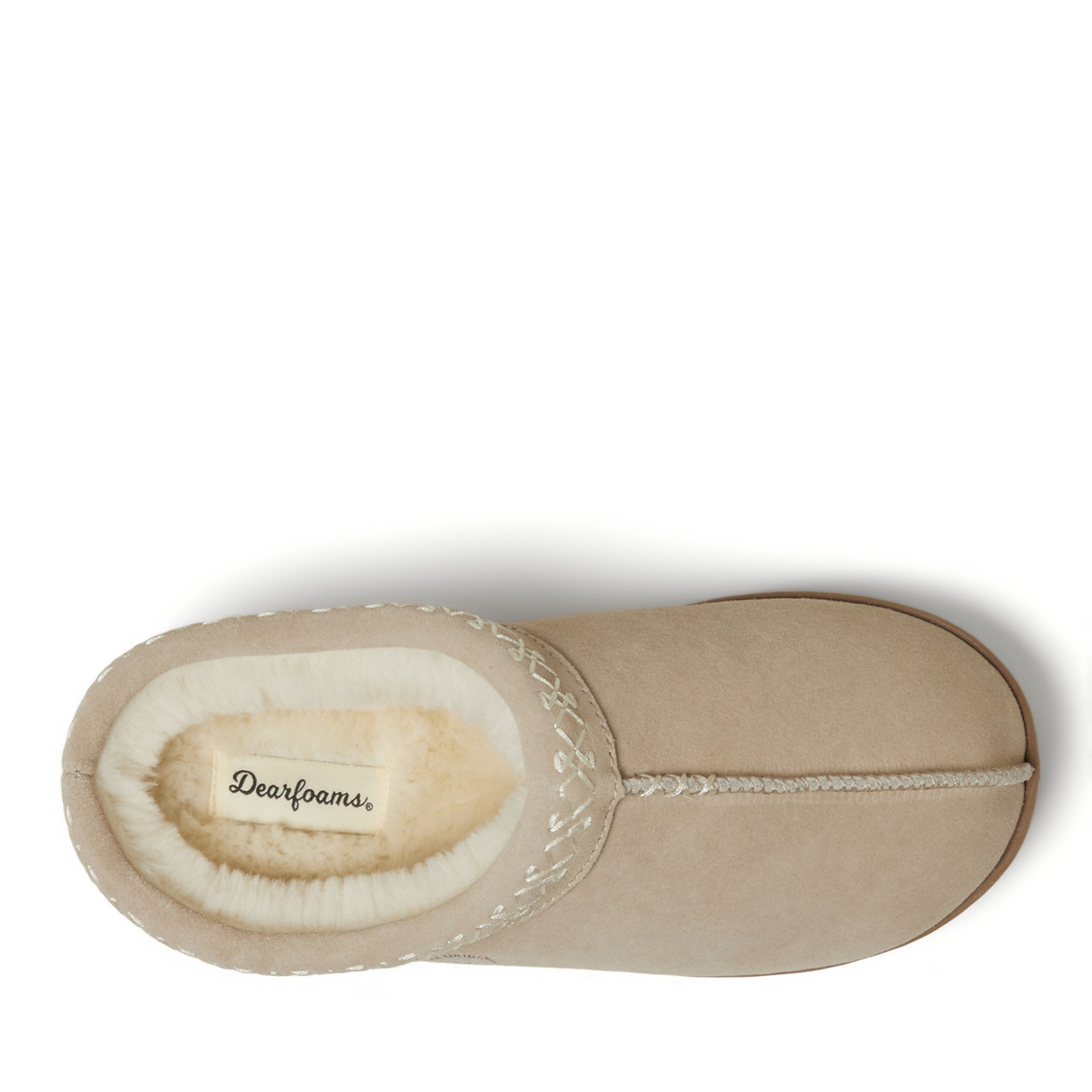 Women's Doreen Genuine Suede Clog with Embroidery
