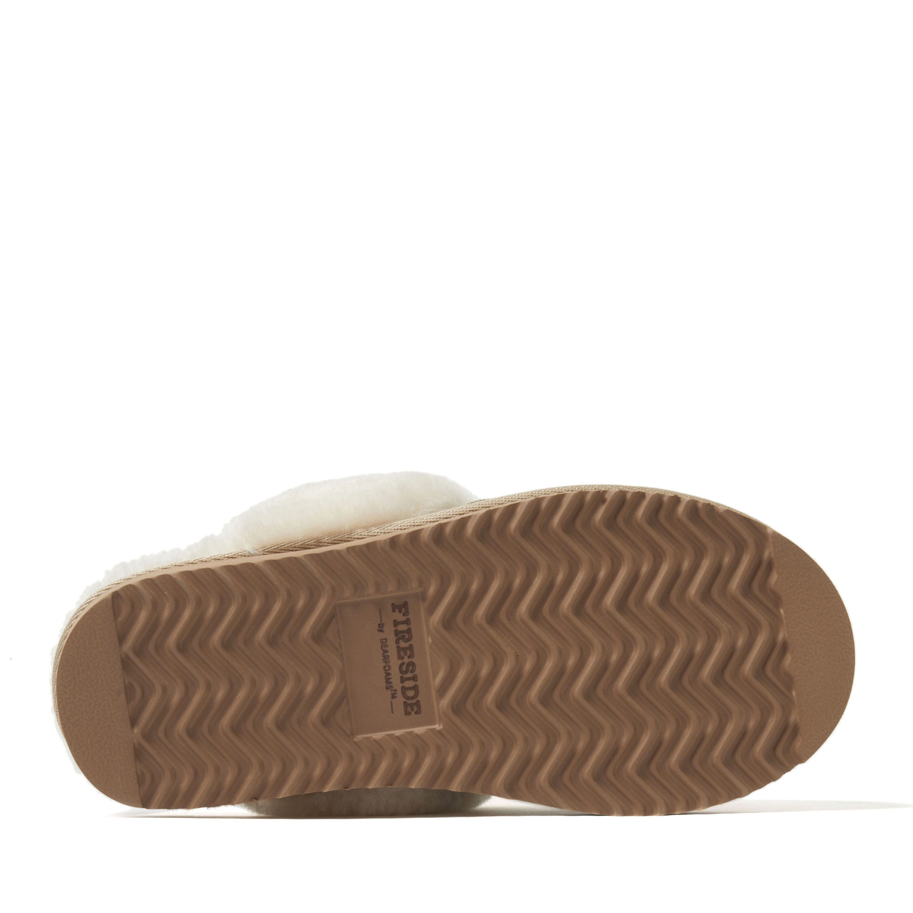 Women's Fireside by Dearfoams Sydney Genuine Shearling Scuff