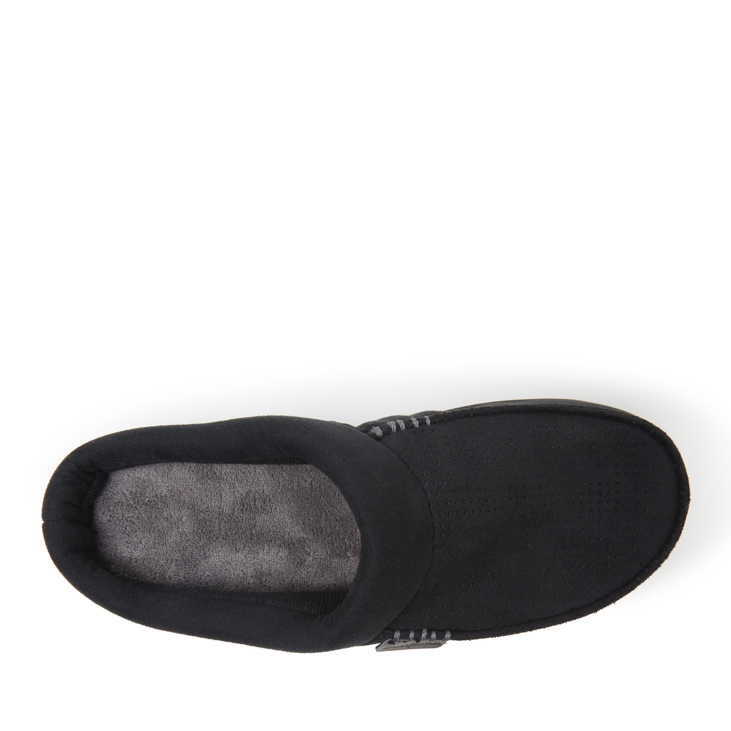 Men s Brendan Perforated Microsuede Moc Toe Clog