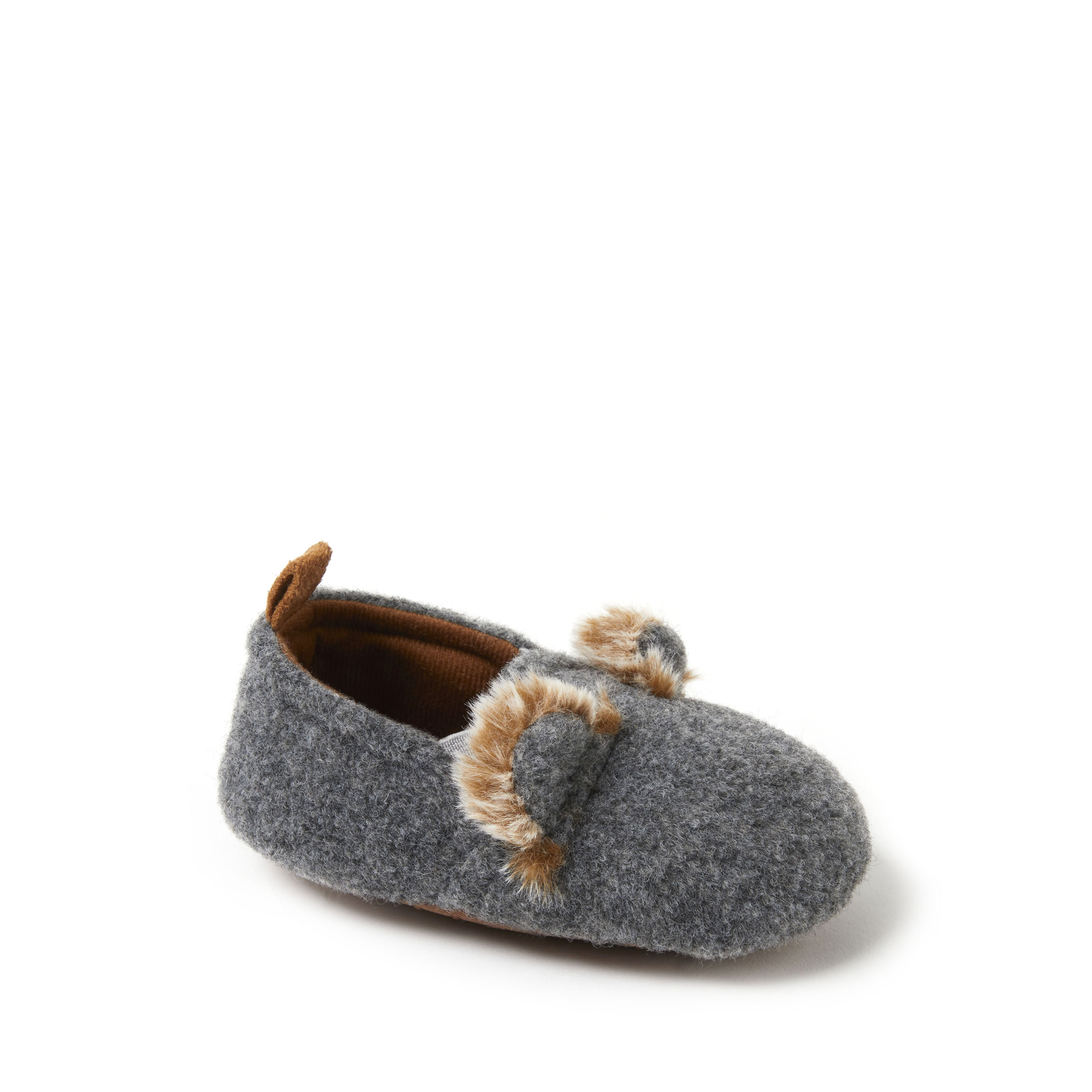 Baby Family Scuff with Baby Bear Embroidery