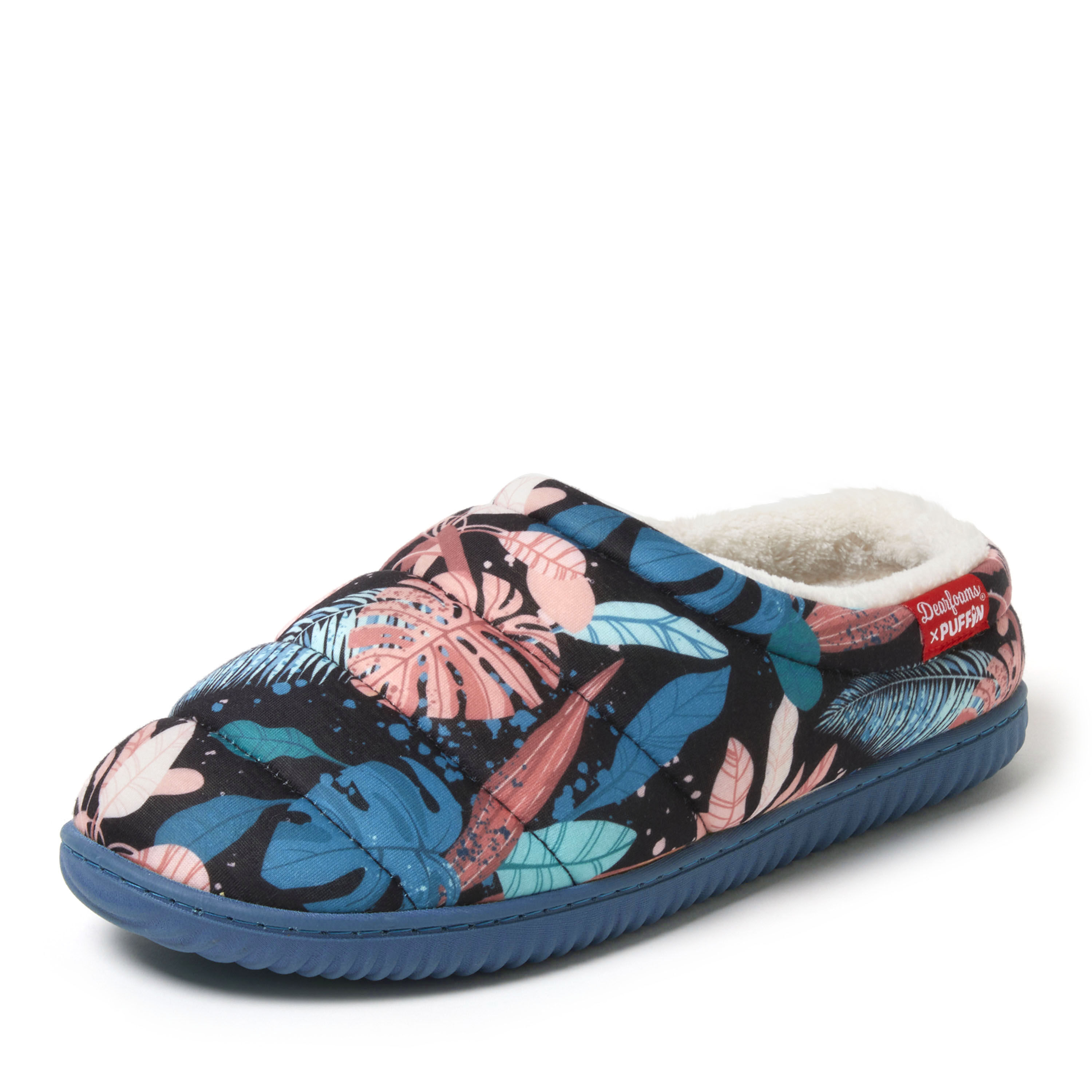 Men's Dearfoams x Puffin Aloha Clog and Drinkwear Bundle