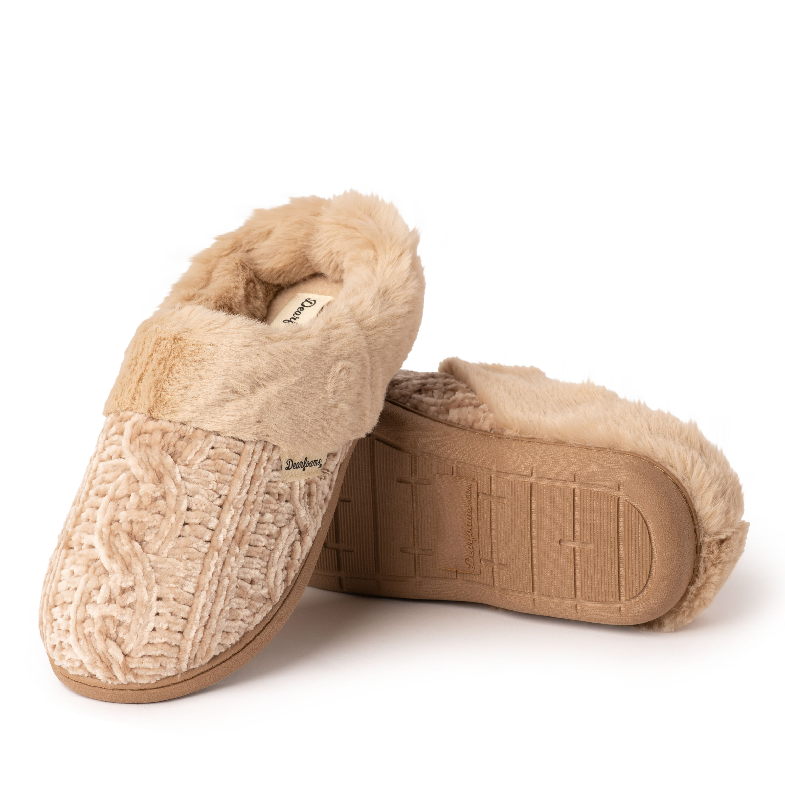 Women's Claire Cable Knit Chenille Clog