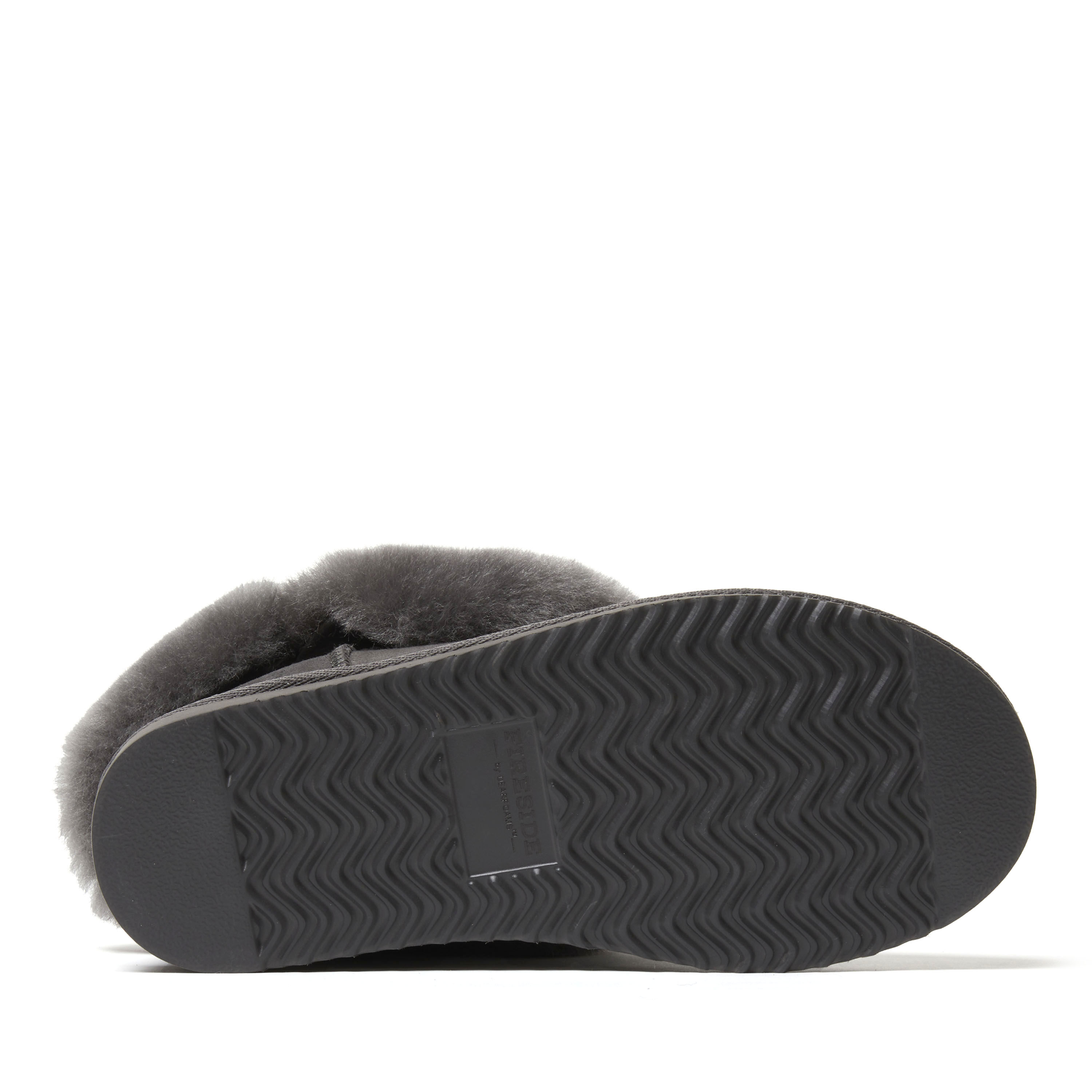 Women's Fireside by Dearfoams Perth Genuine Shearling Foldover Boot Slipper