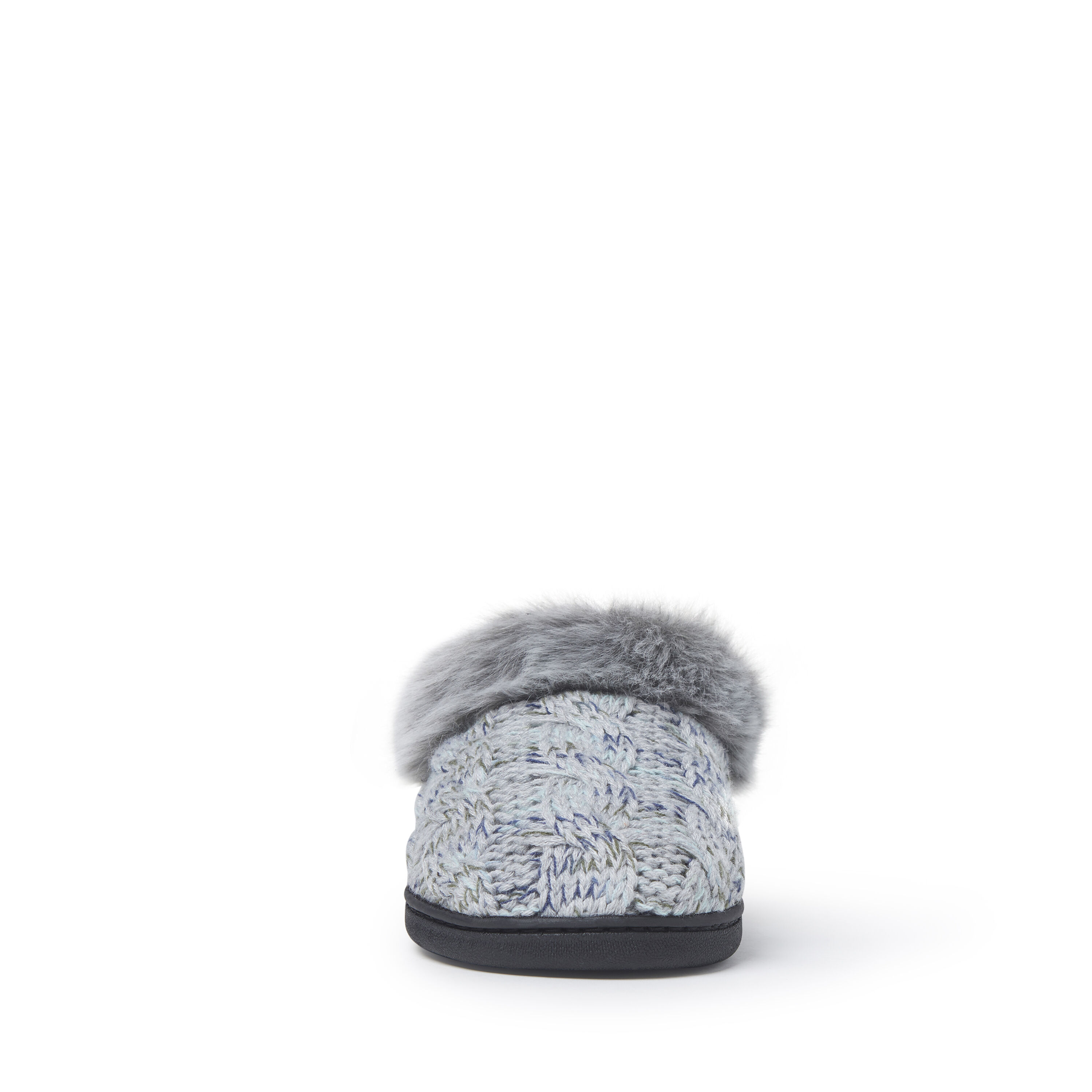 Women's Space-Dye Cable Knit Clog