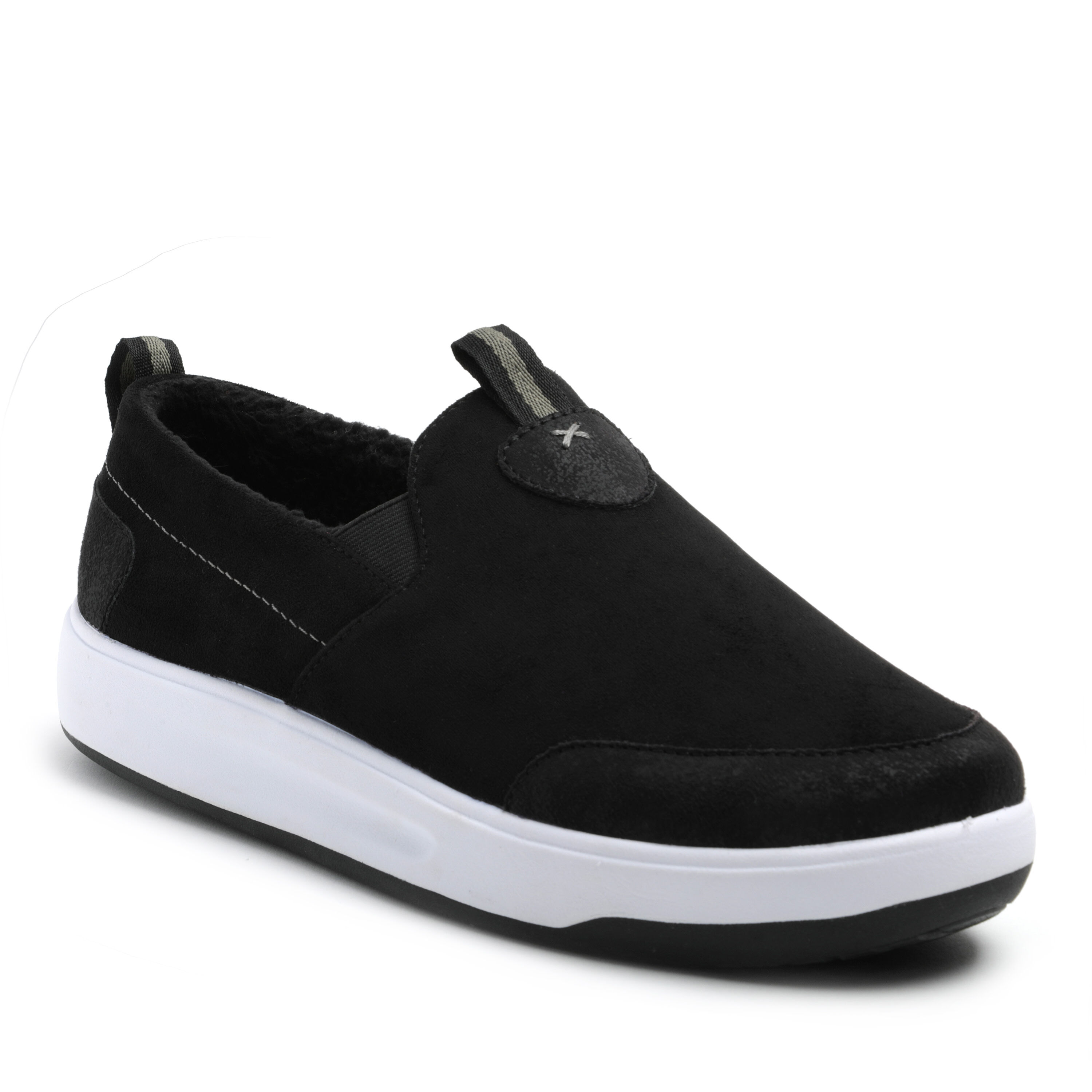 dearfoams Men's Cypress Water-Resistant Energy Return Twin Gore Slip-on