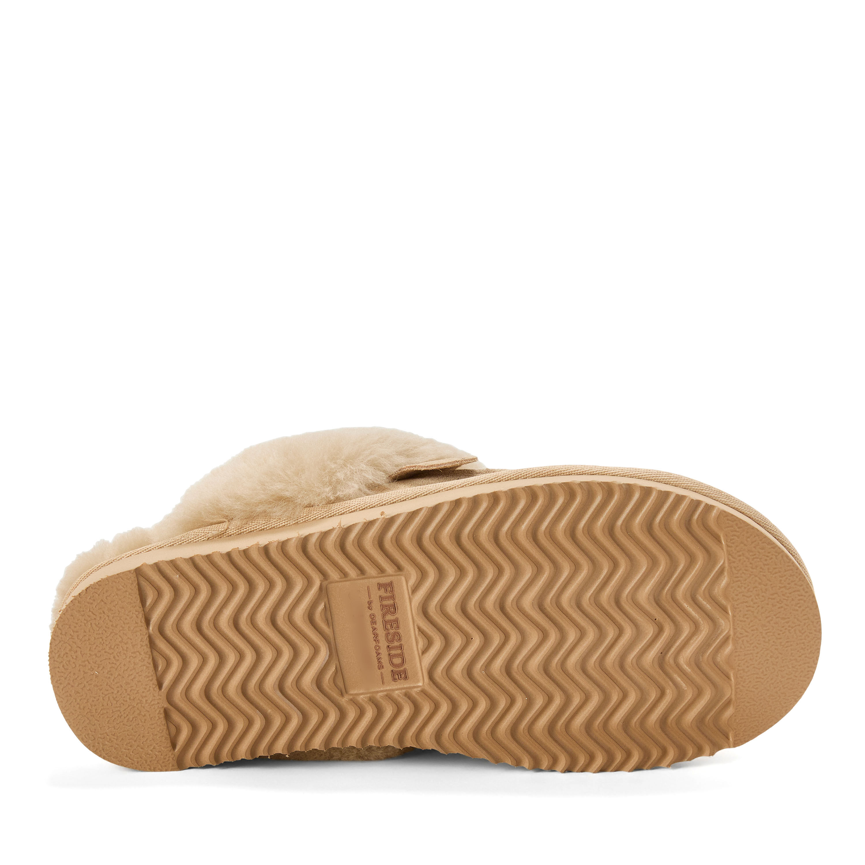 Women's Fireside by Dearfoams Melville Genuine Shearling Scuff