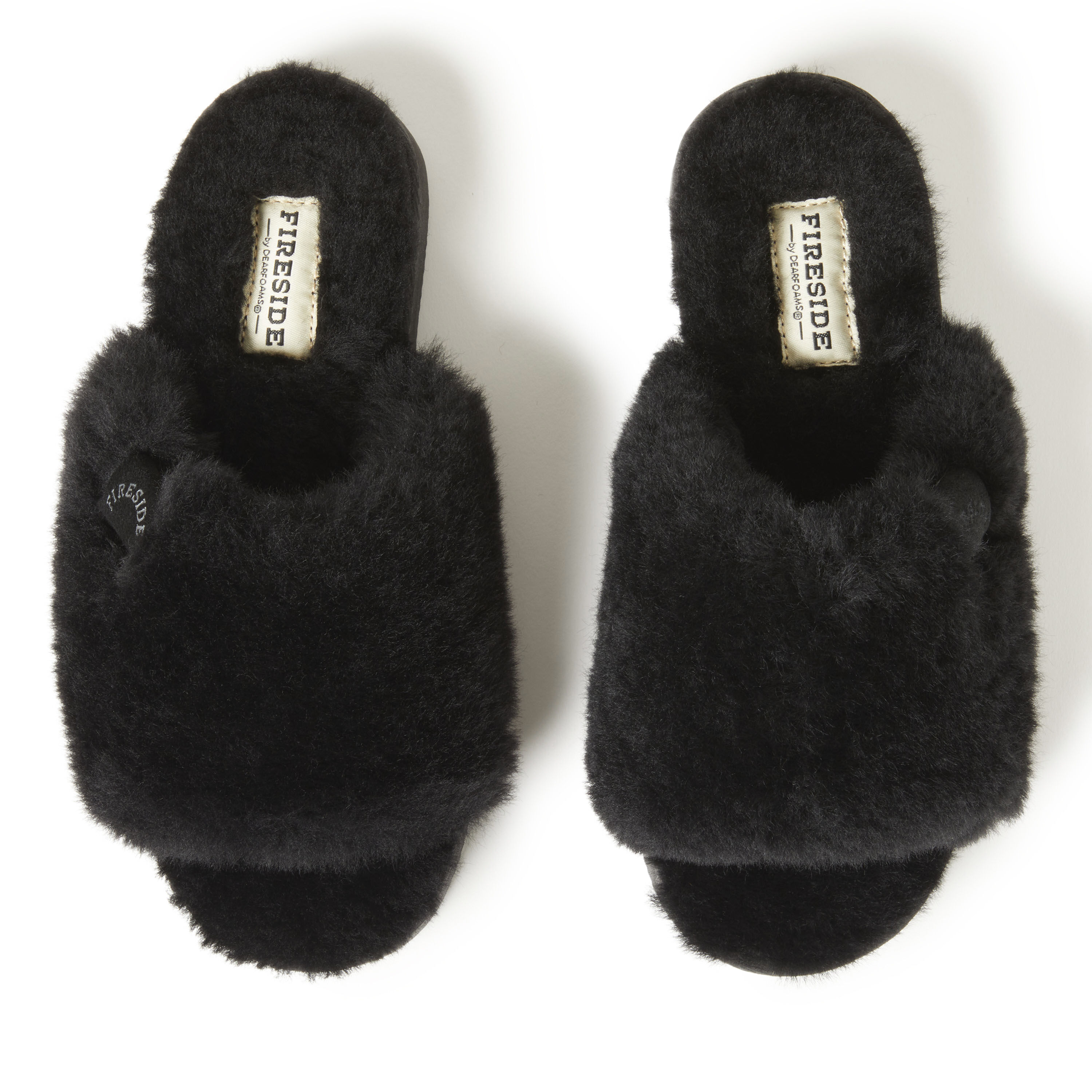 Wrin genuine shearling trim slipper on sale