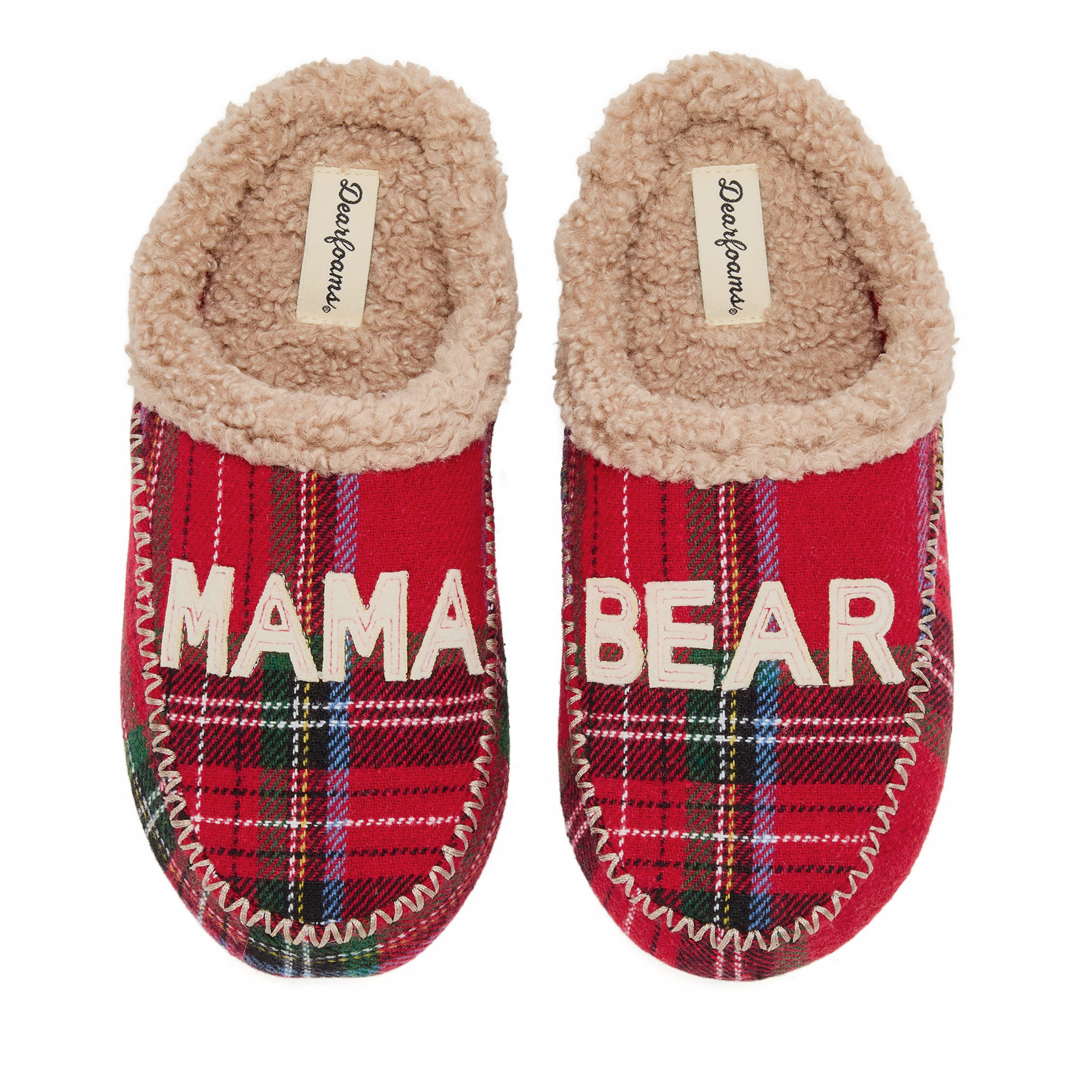 Women's Mama Bear Plaid Clog