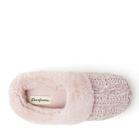 Women's Claire Cable Knit Chenille Clog - Main Image