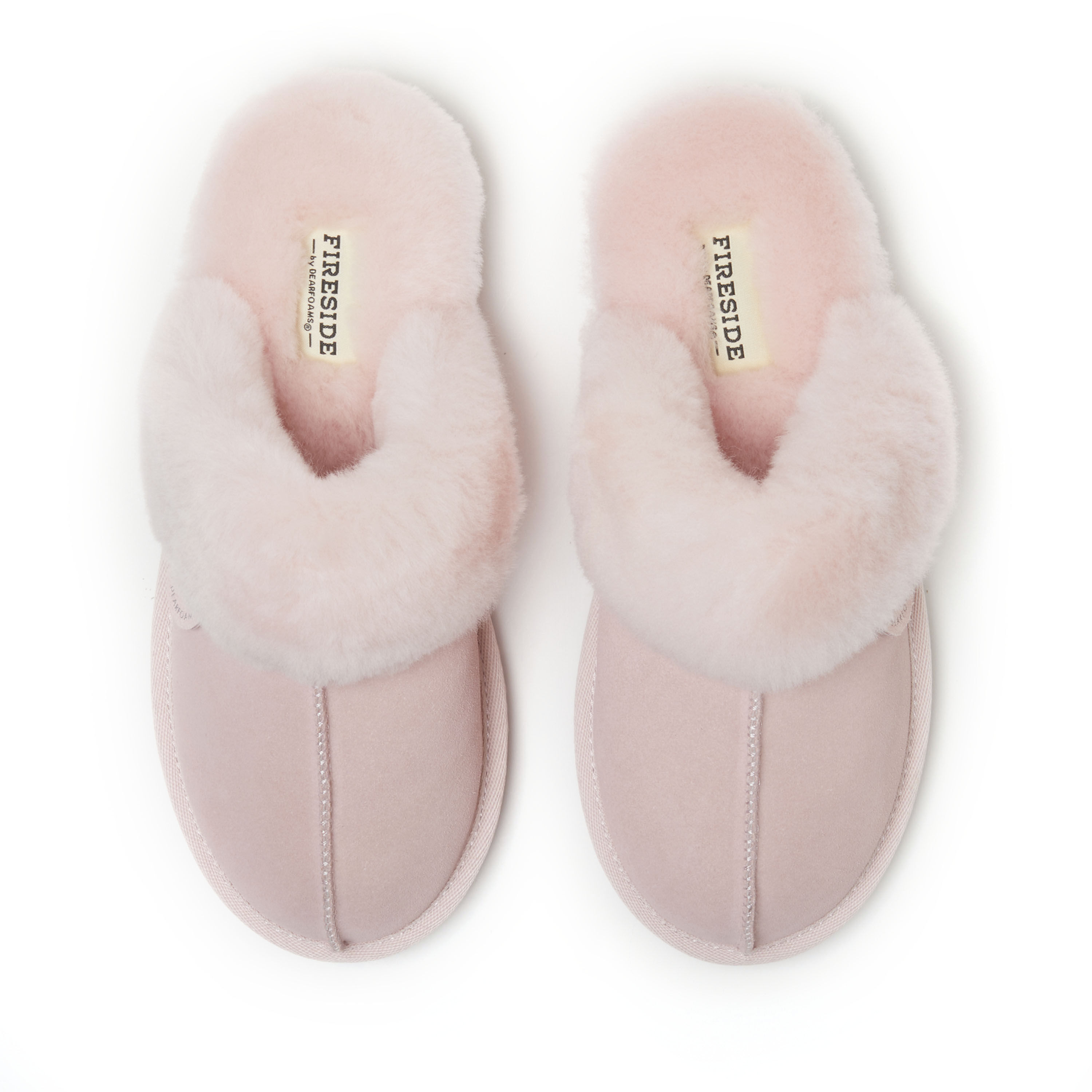 Women's Fireside By Dearfoams Sydney Genuine Shearling Scuff
