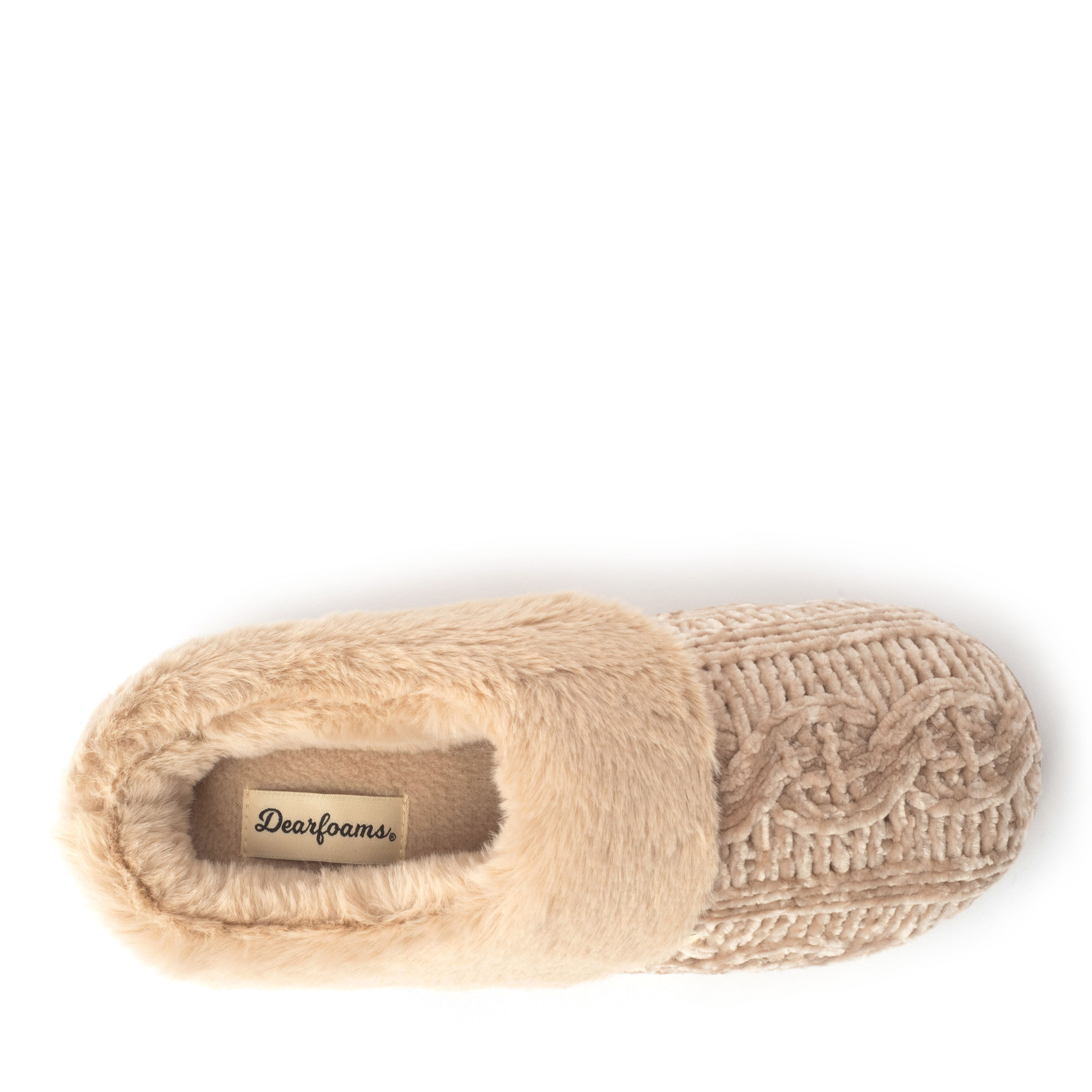Women's Claire Cable Knit Chenille Clog