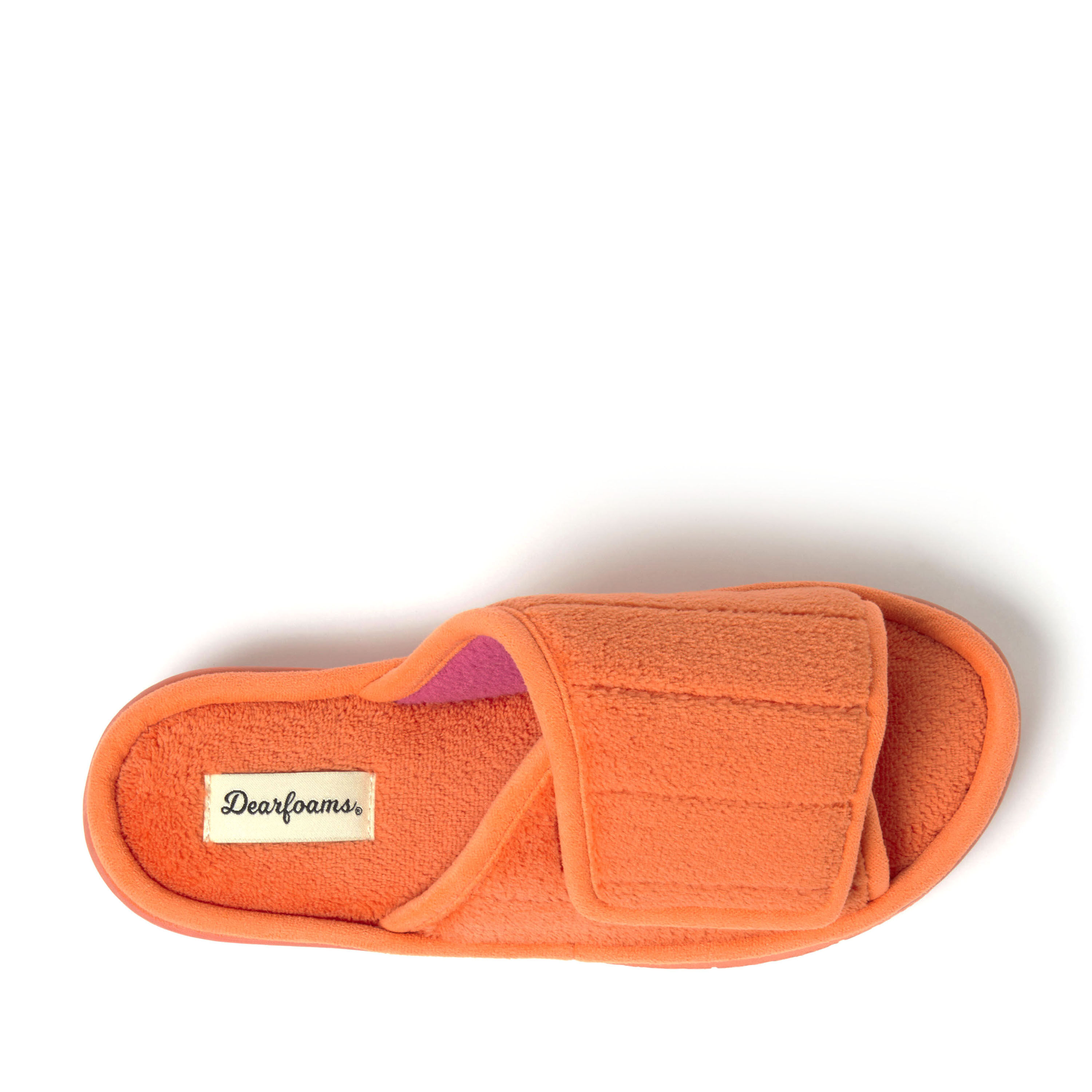 Dearfoam terry shop slide slippers