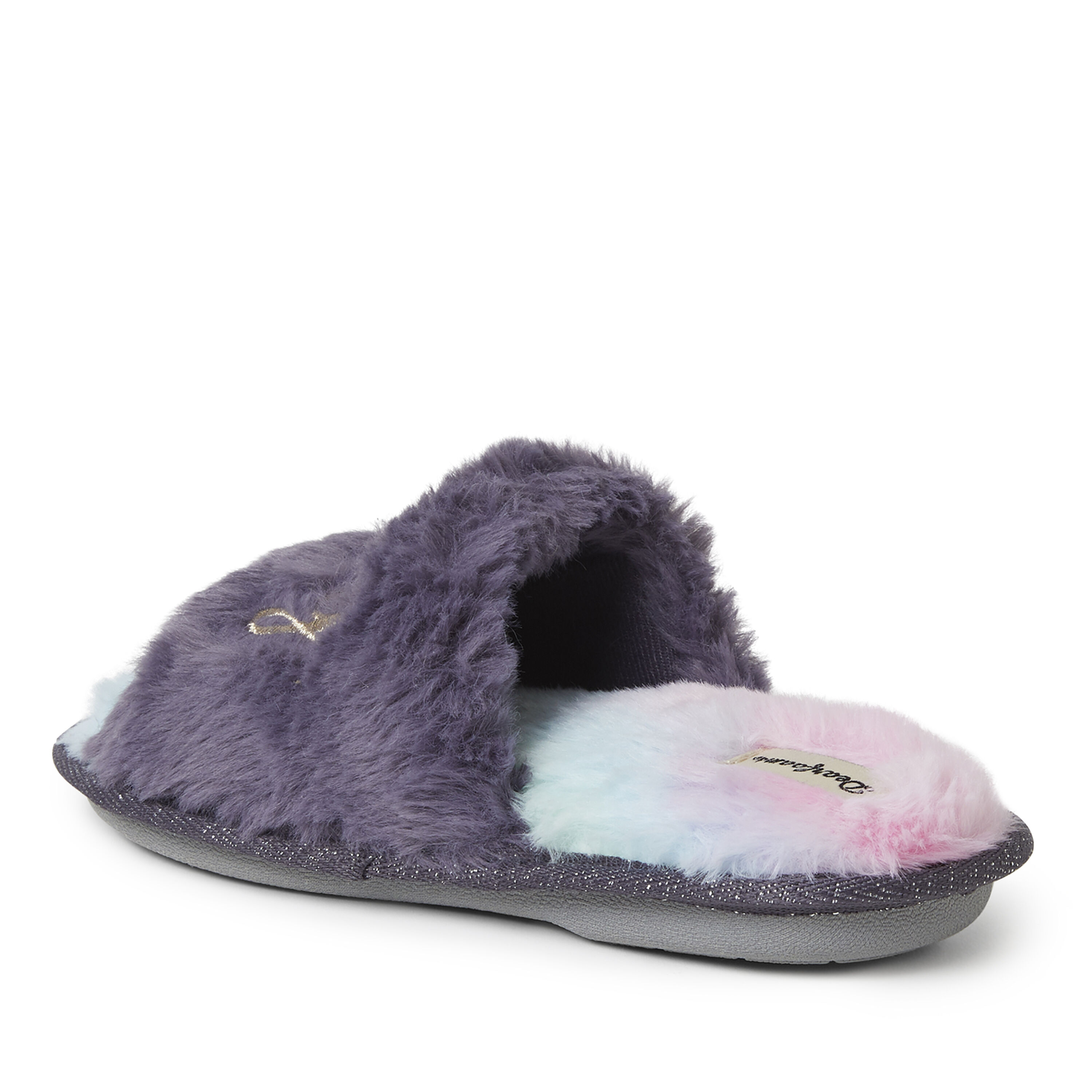 Kids Lana Slide with Slogan Slipper