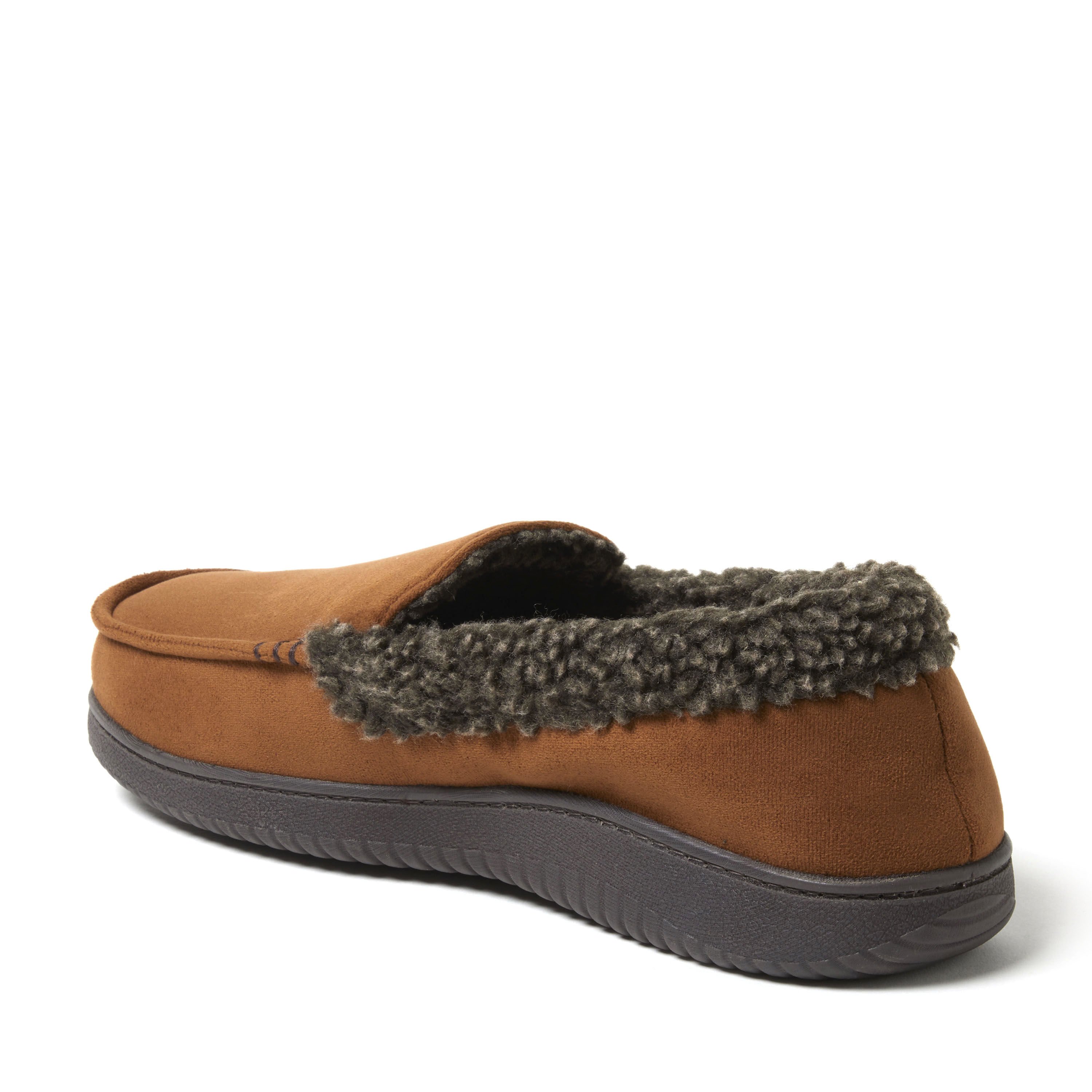 Dearfoams memory shop foam mens slippers