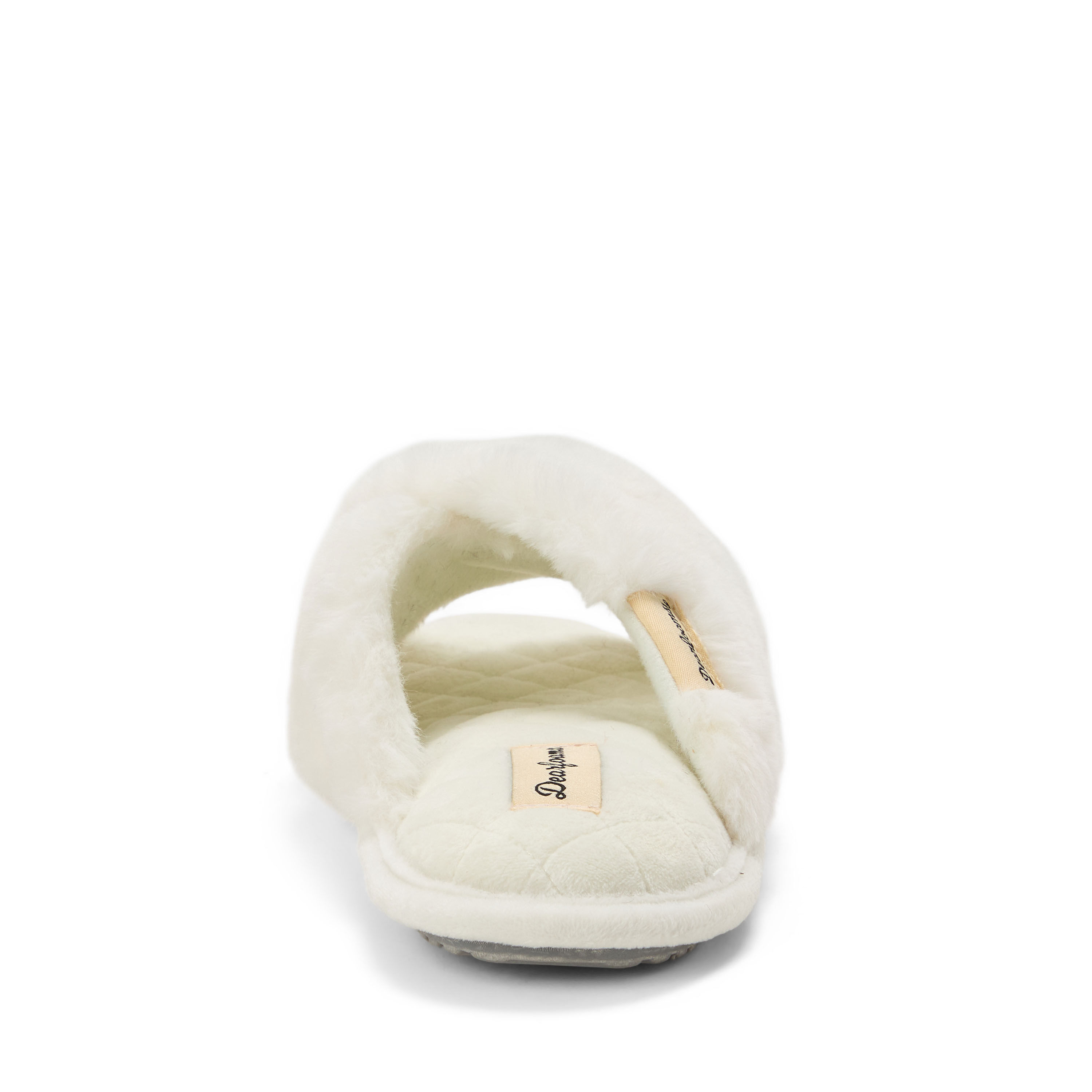 Women's Jessica Furry Crossband Slide Slipper