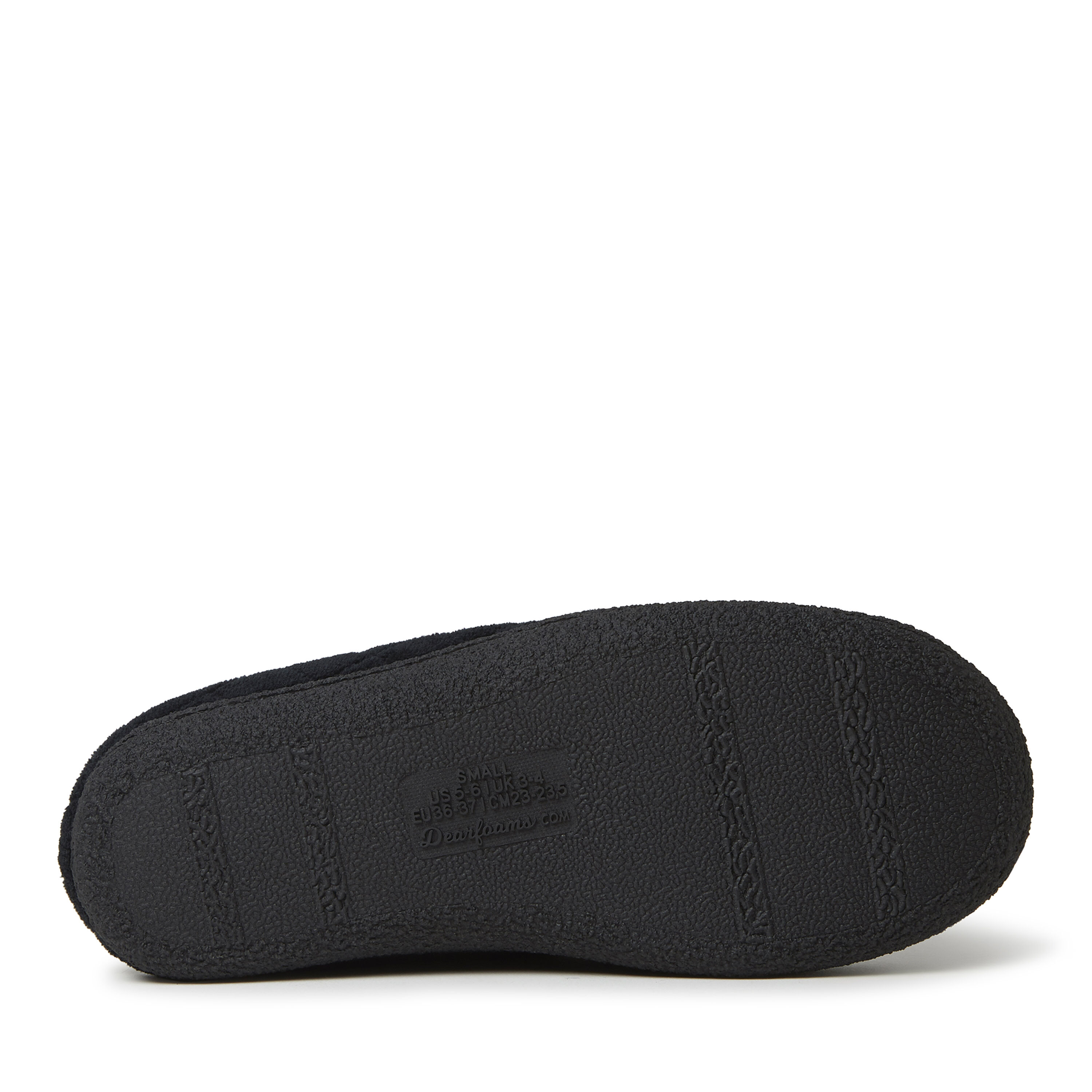 Women's dearfoams leslie quilted terry cheap clog slippers