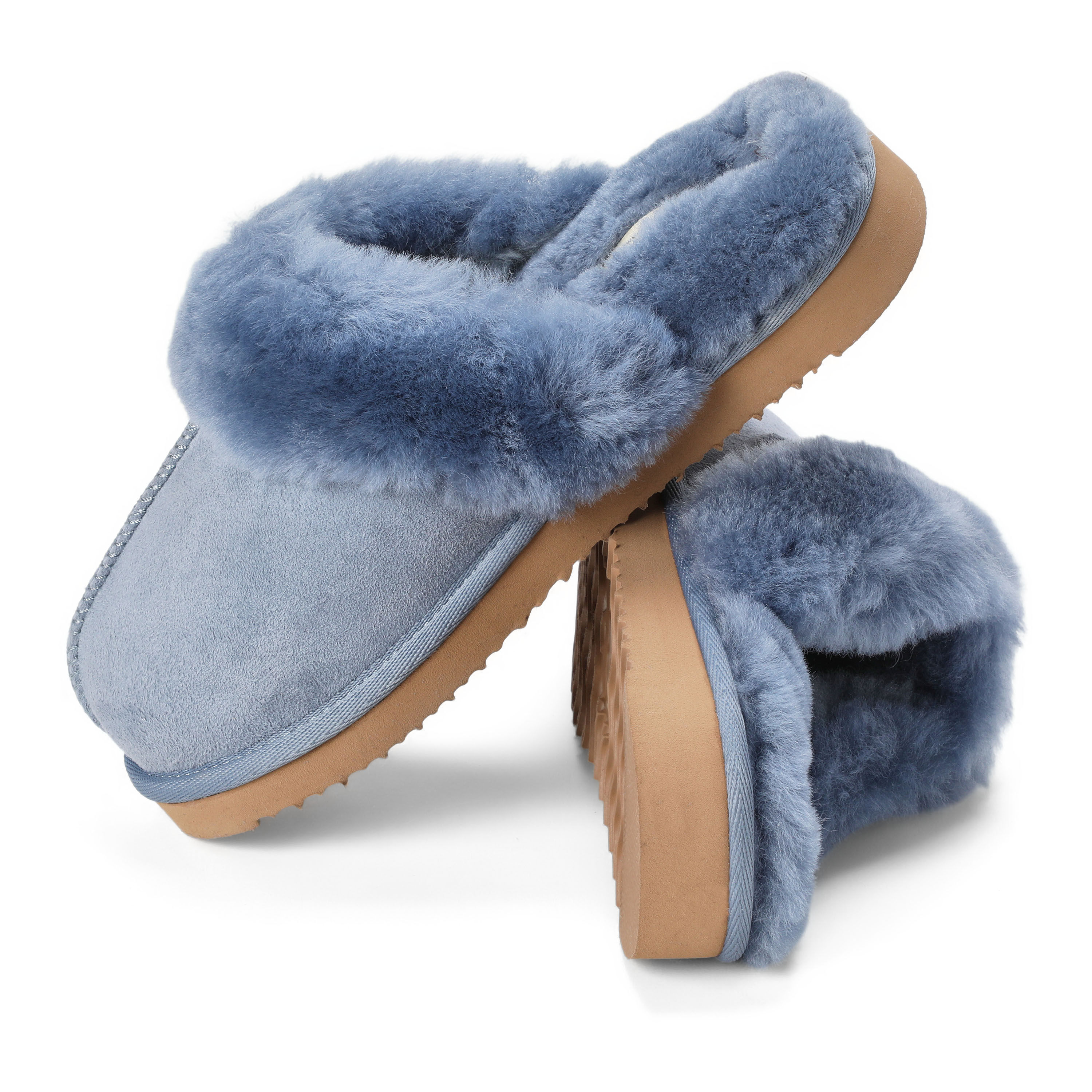 Women's Fireside by Dearfoams Sydney Genuine Shearling Scuff Slipper