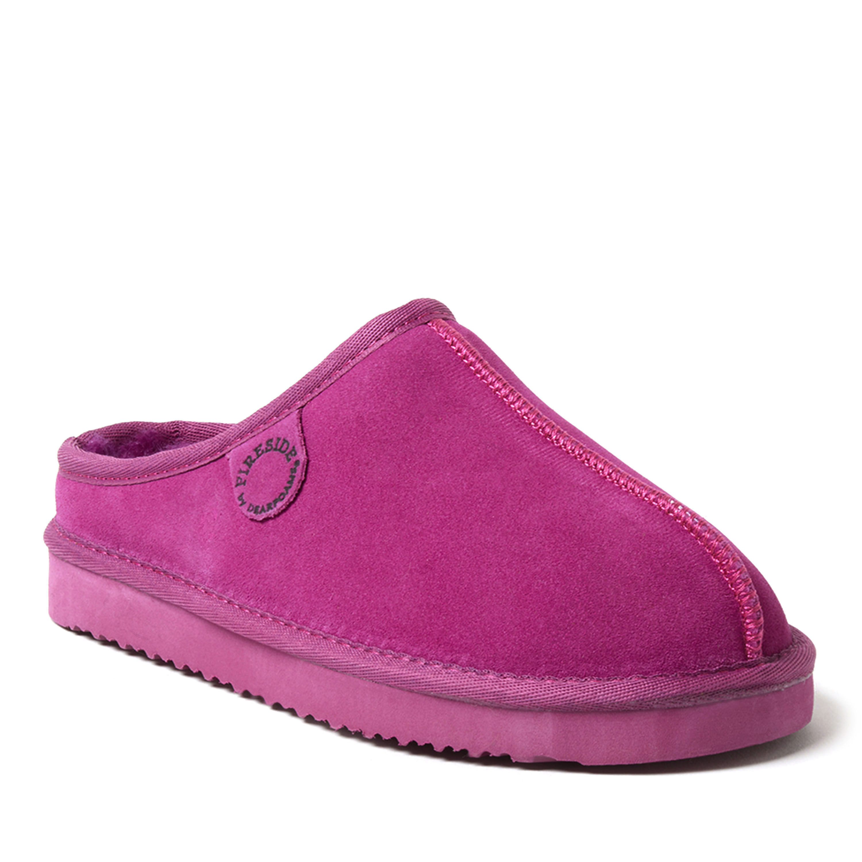 Women s Fireside by Dearfoams Greta Genuine Shearling Clog