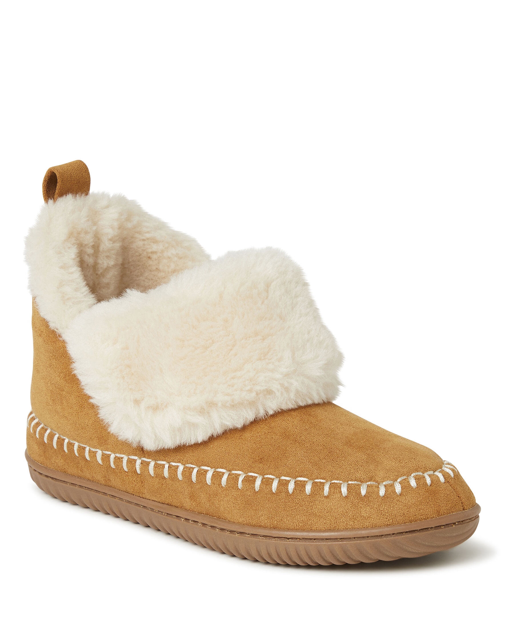 Ladies dearfoam bootie slippers top