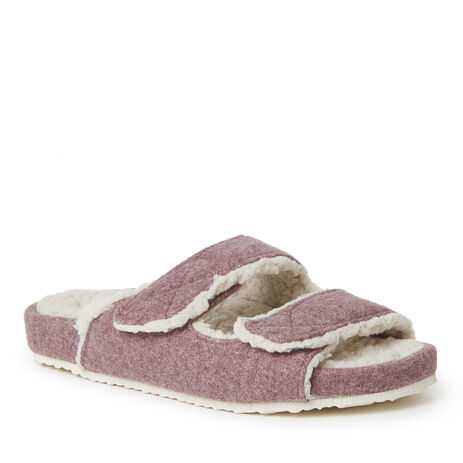 Women's Margo Double Strap Microwool Molded Footbed Slide