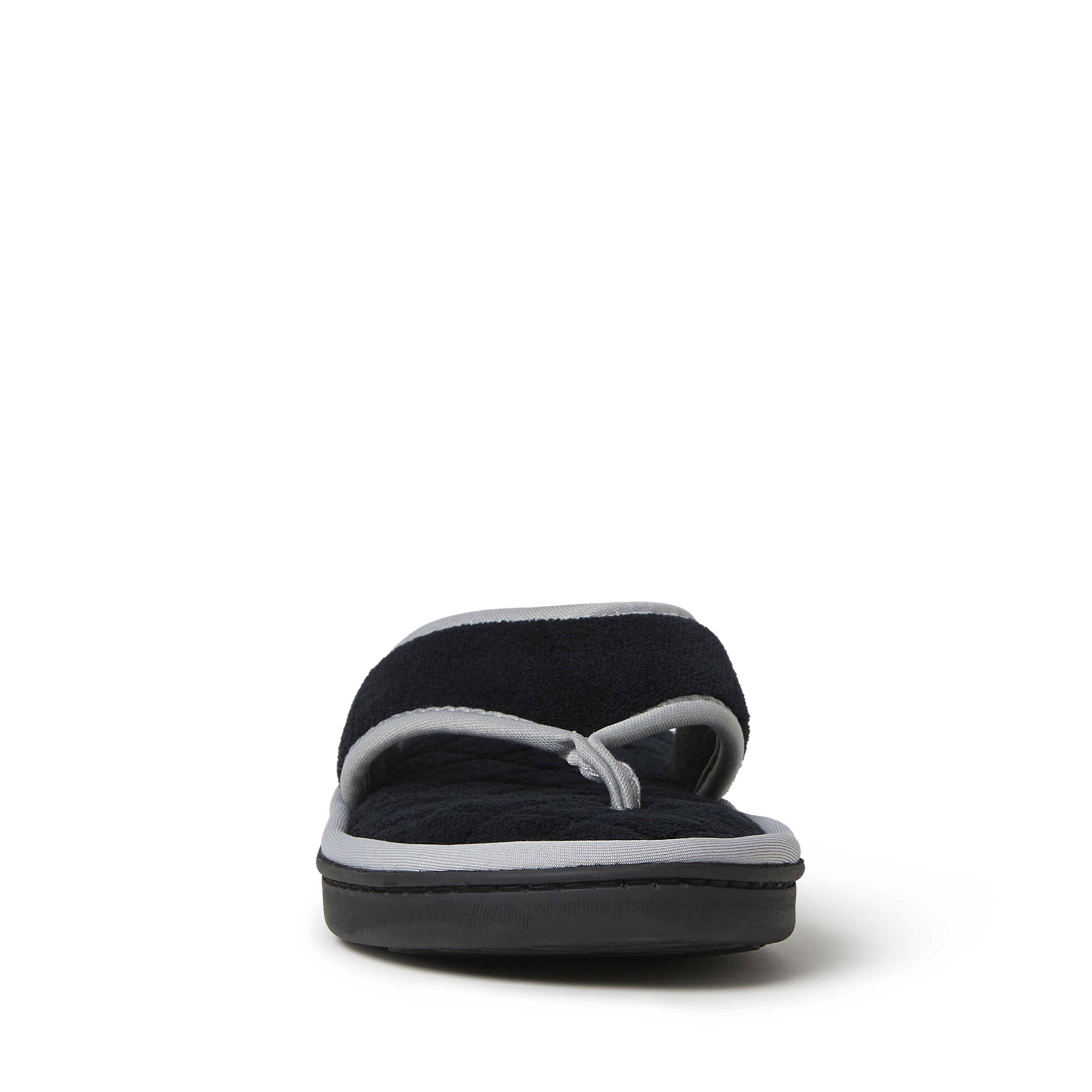 Women's Melanie Terry Thong  with Quilted Footbed Slipper