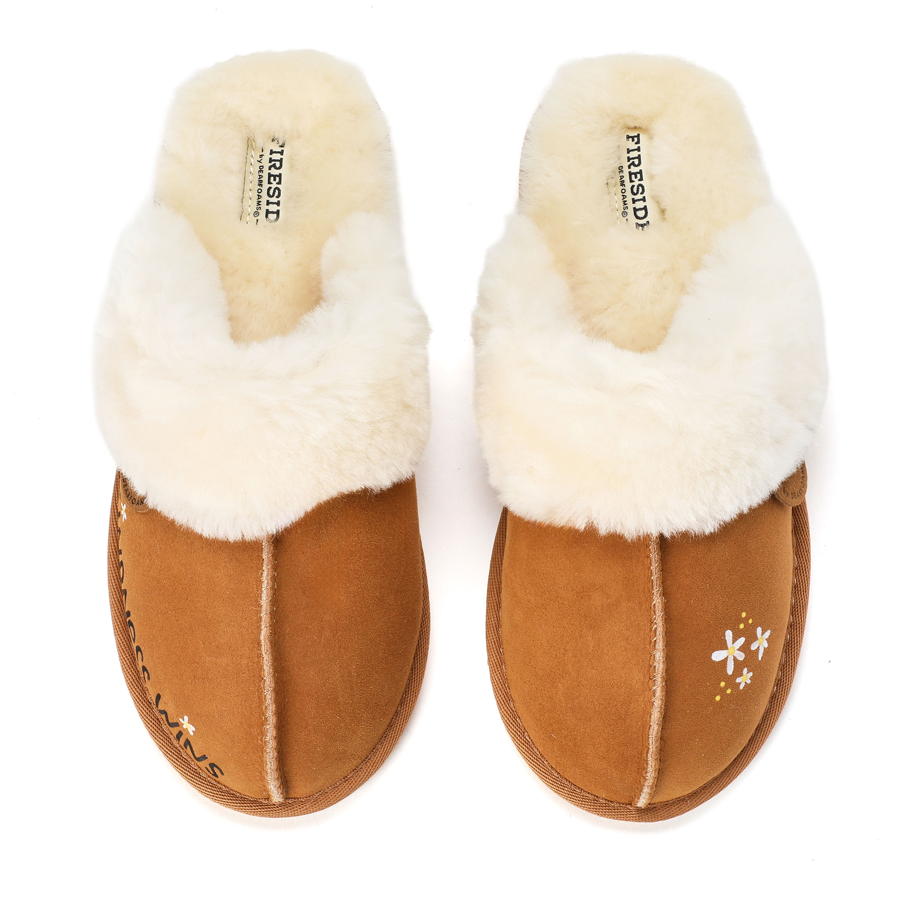Women's Fireside by Dearfoams Limited Edition "Kindness Wins" Sydney Shearling Scuff