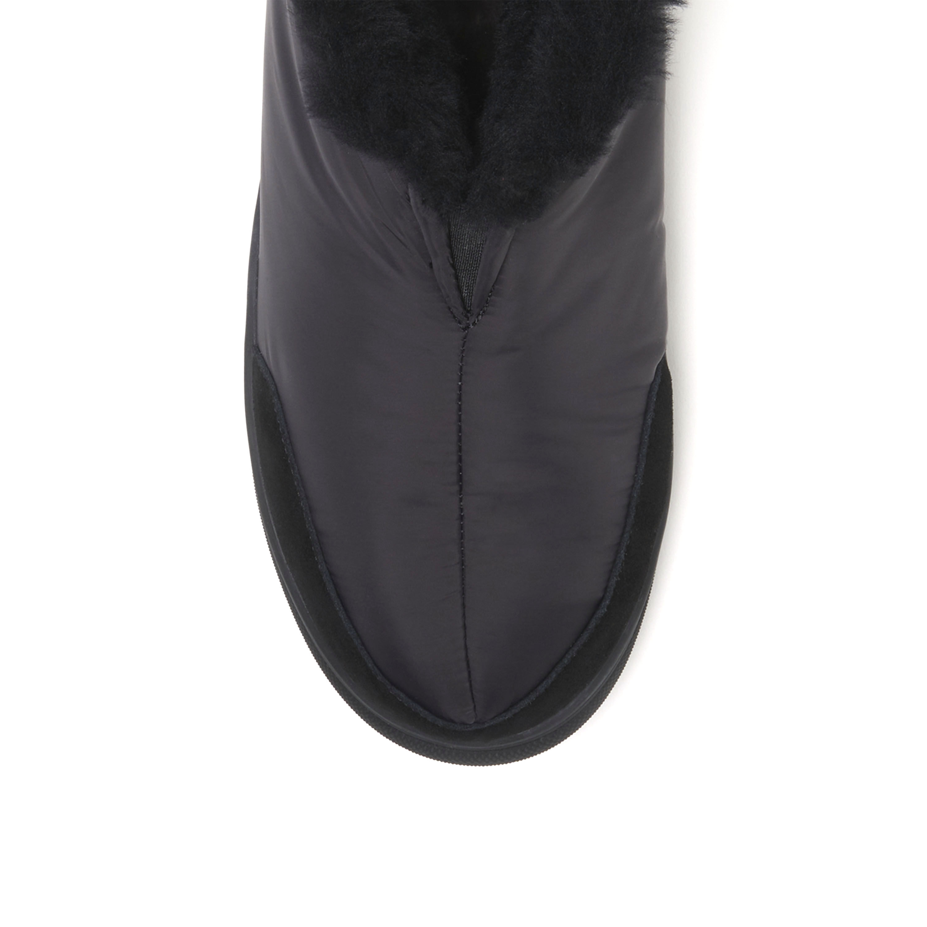 Men's Fireside by Dearfoams Shearling Warm Up Bootie