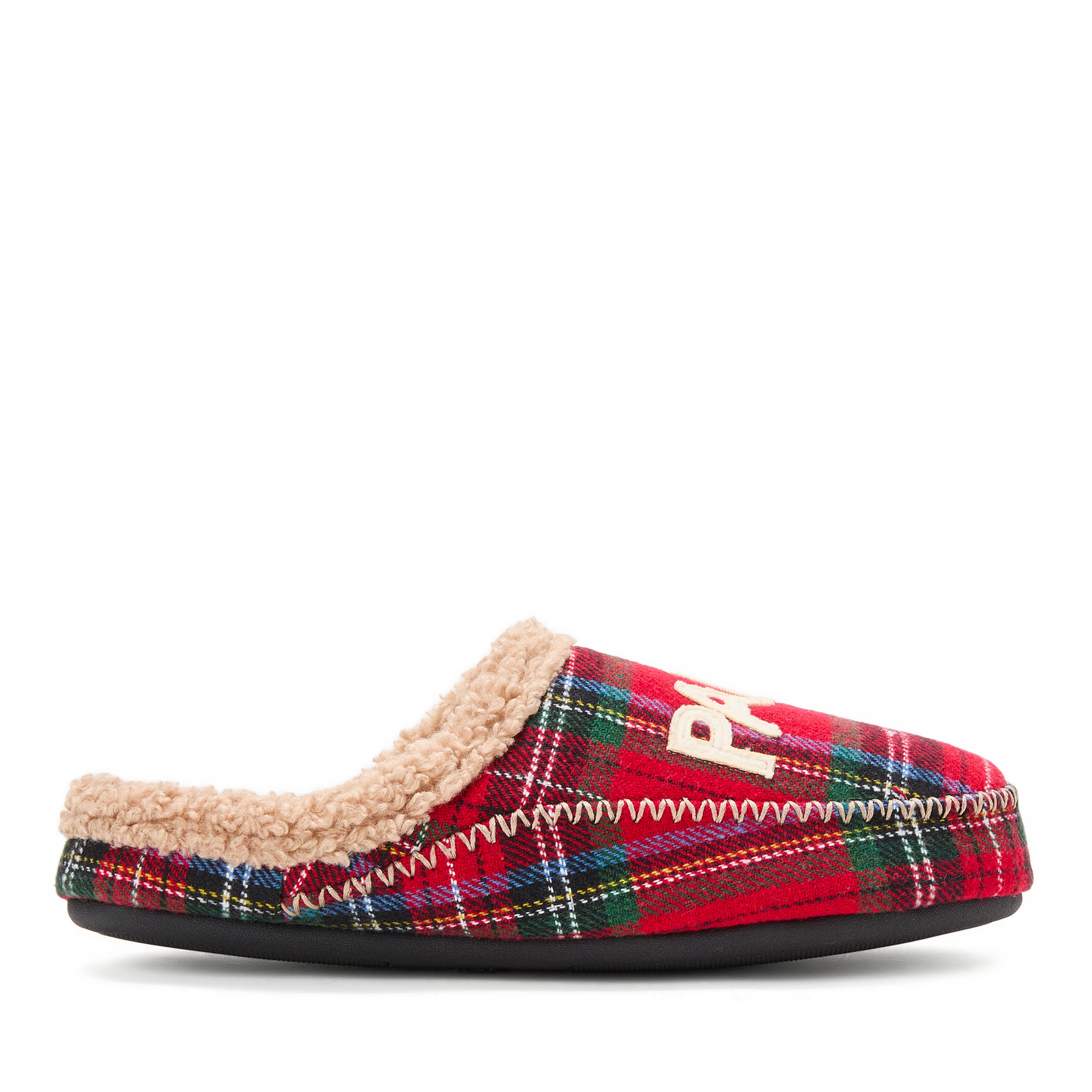 Men's Papa Bear Plaid Clog