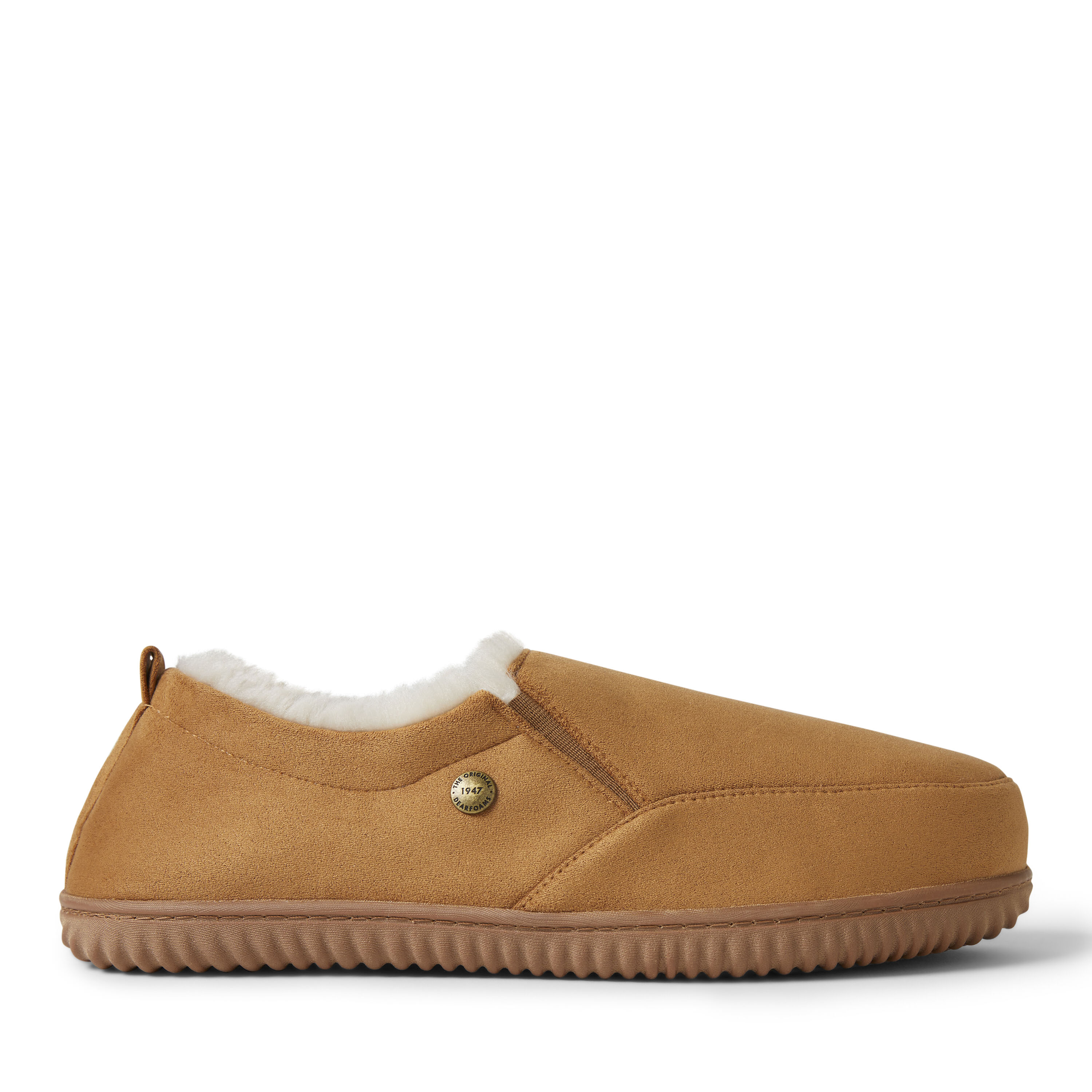 Closed back mens best sale slippers