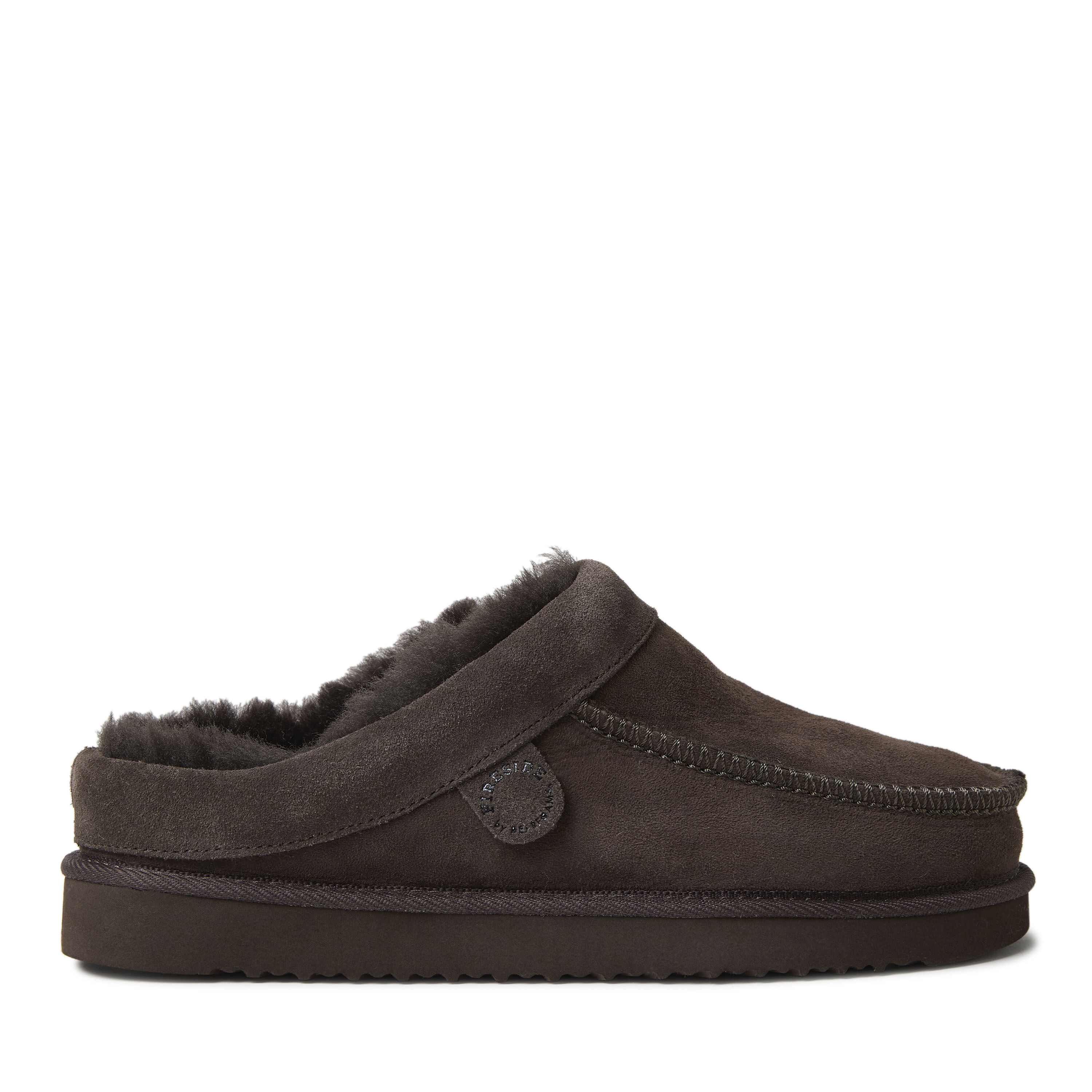 Men's Griffith Genuine Shearling Moc Toe Clog Slipper