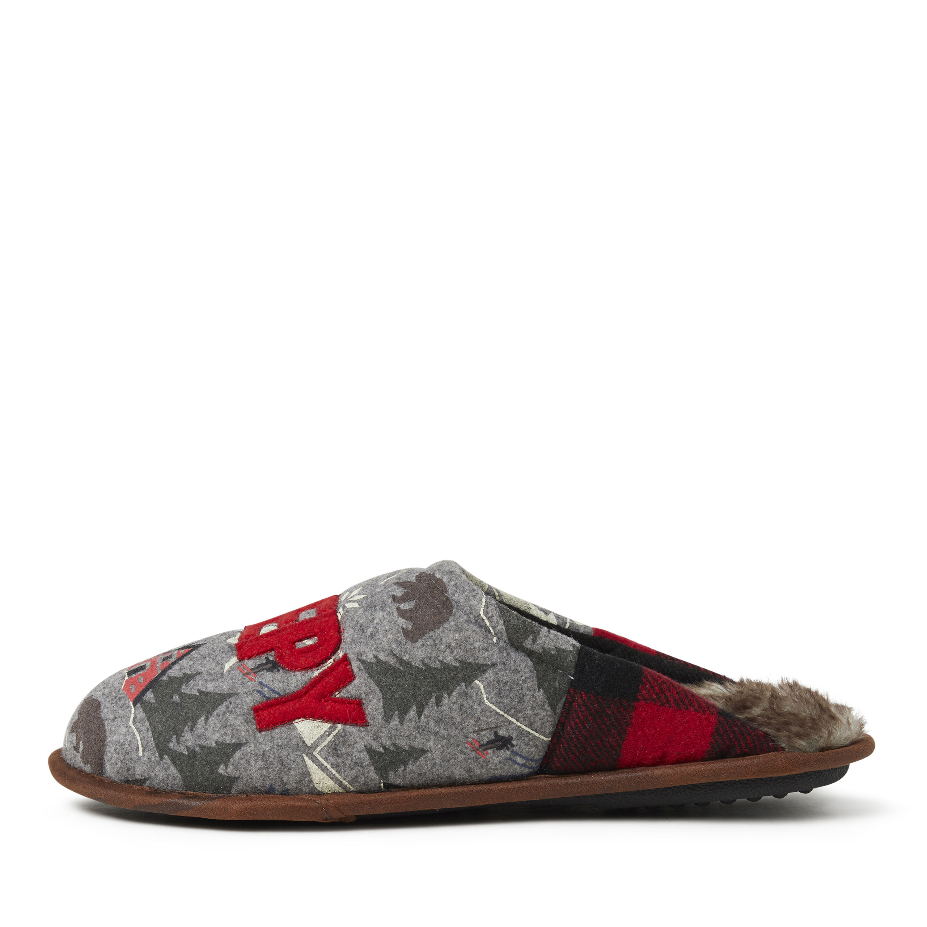 Unisex Family Mood Bear Scuff Slipper