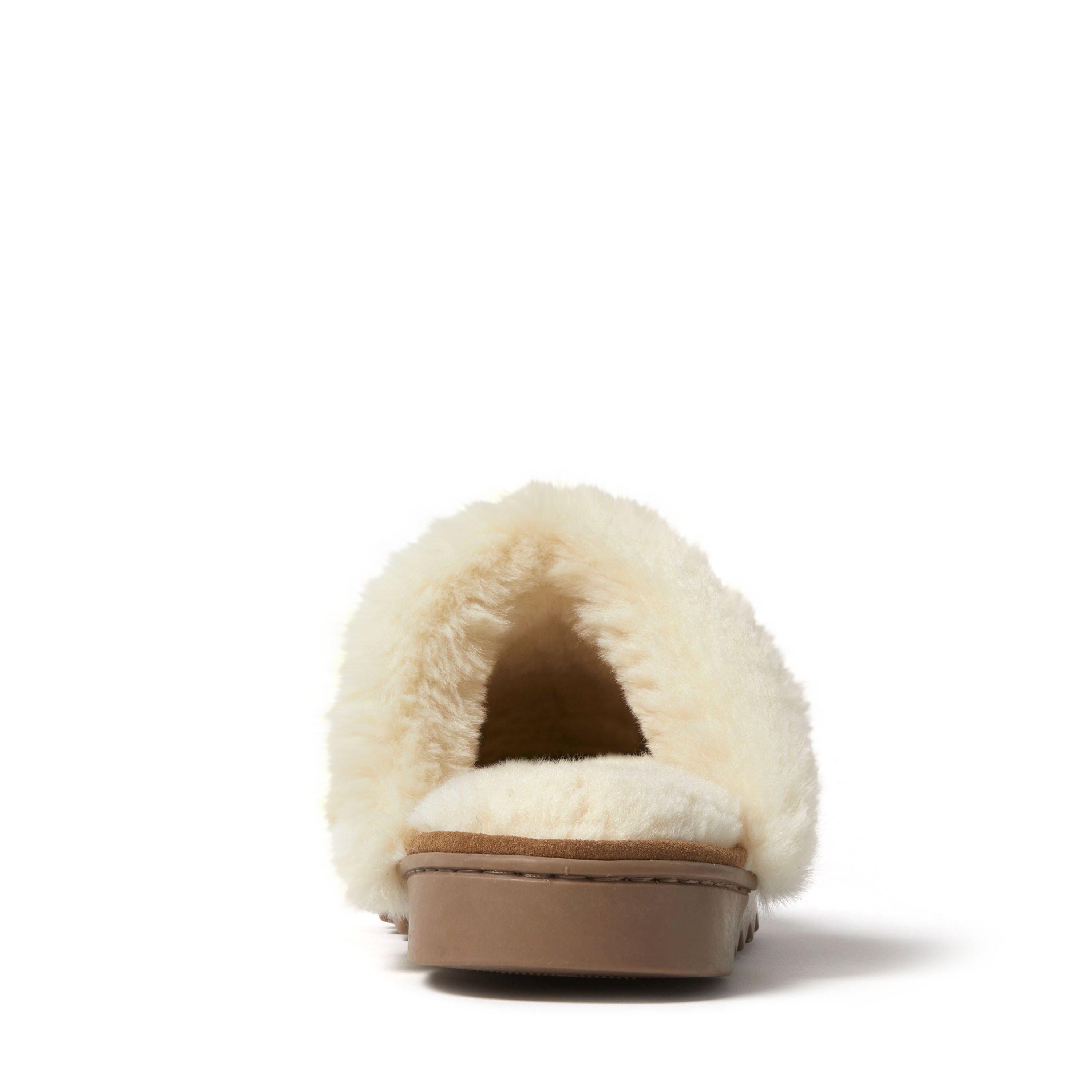 Women's Helena Genuine Suede Scuff With Prayer Seam