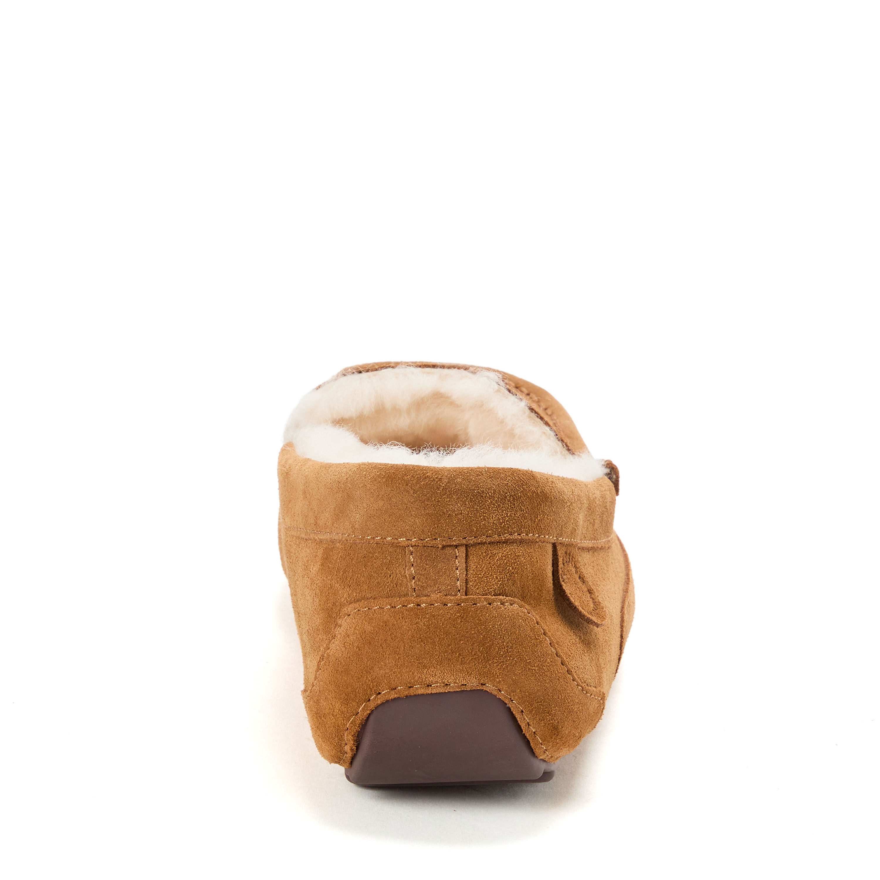 Men's Fireside by Dearfoams Melbourne Genuine Shearling Moccasin Slipper