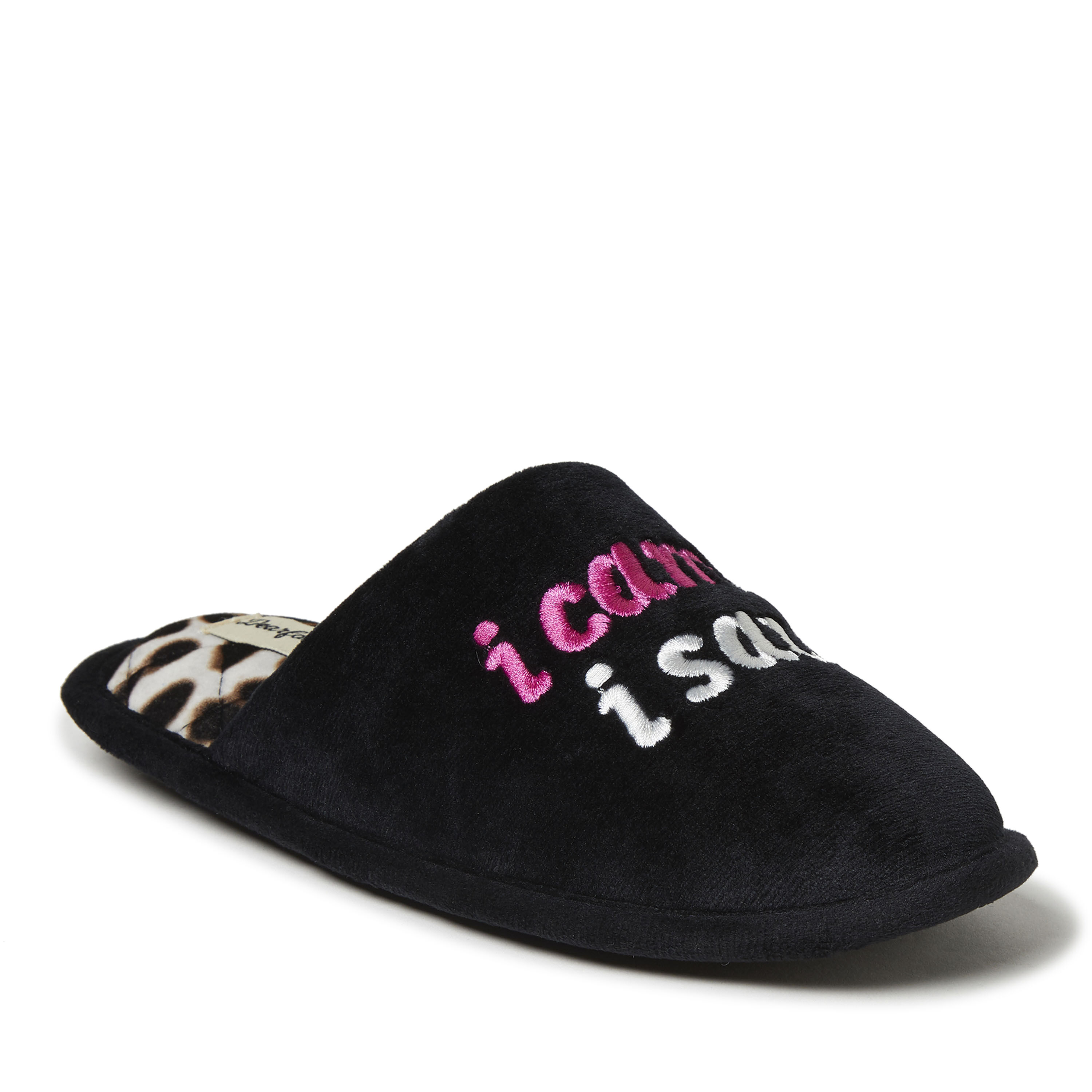 Women's Novelty Scuff Slipper with Eye Mask