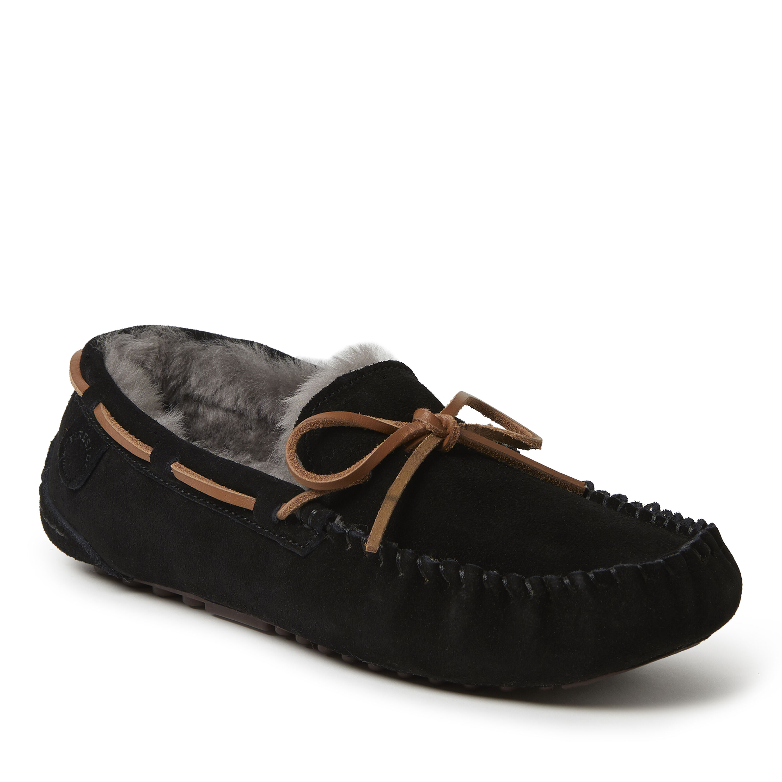 Mens wide moccasin slippers hotsell