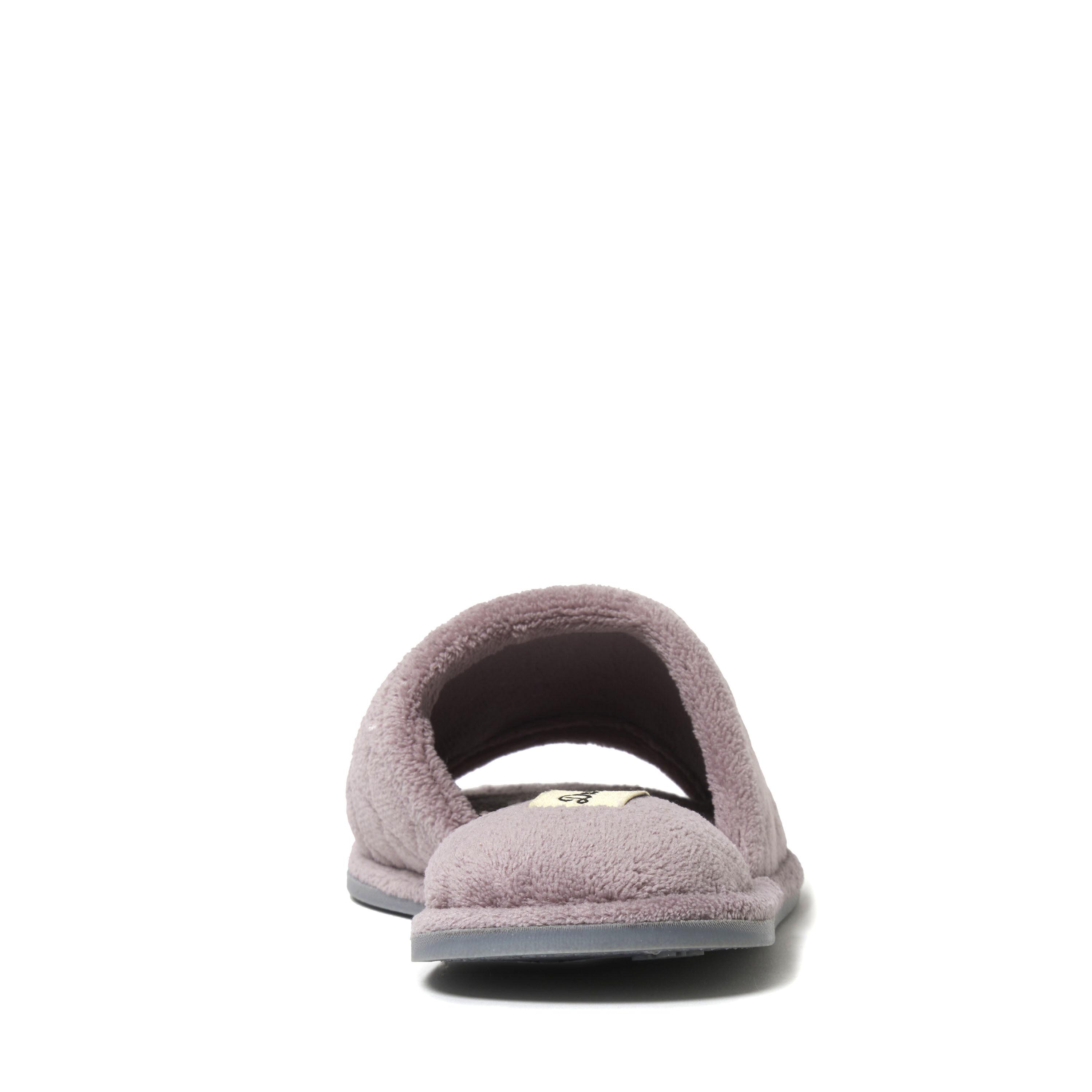 Dearfoams women's beatrice microfiber terry slide with quilted vamp sales slipper