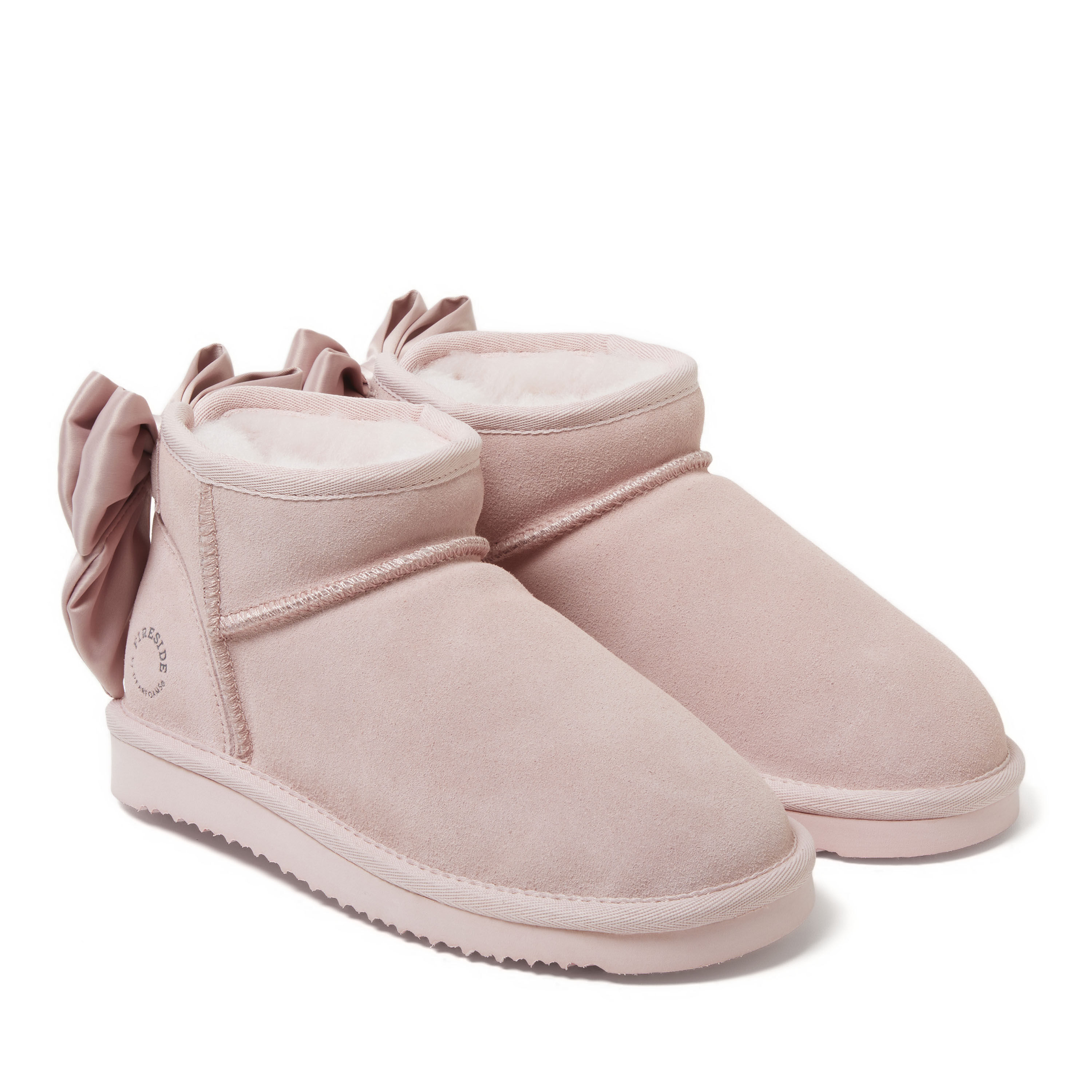 Women's Fireside by Dearfoams Riverland Genuine Shearling