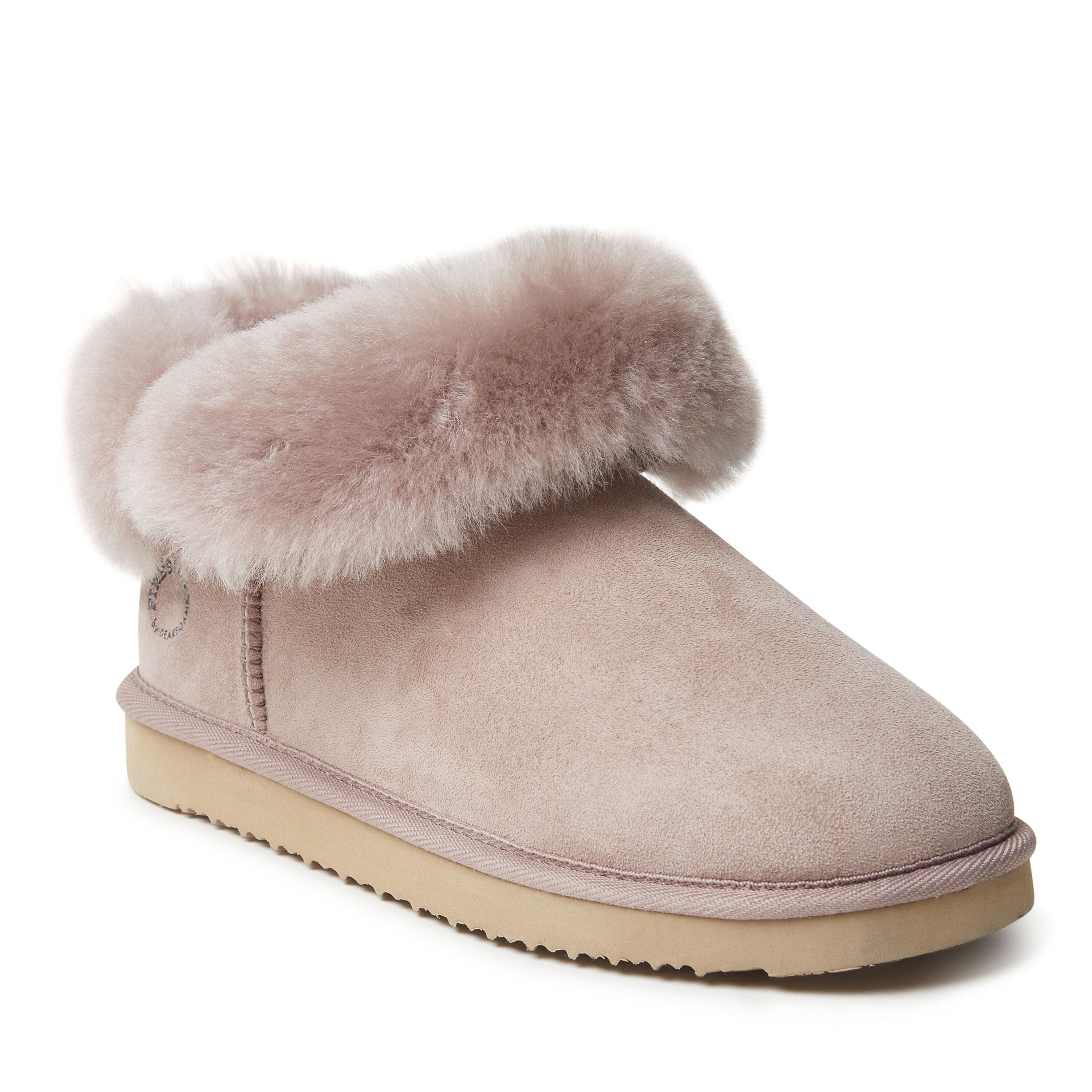 Dearfoam fold cheap down bootie slippers