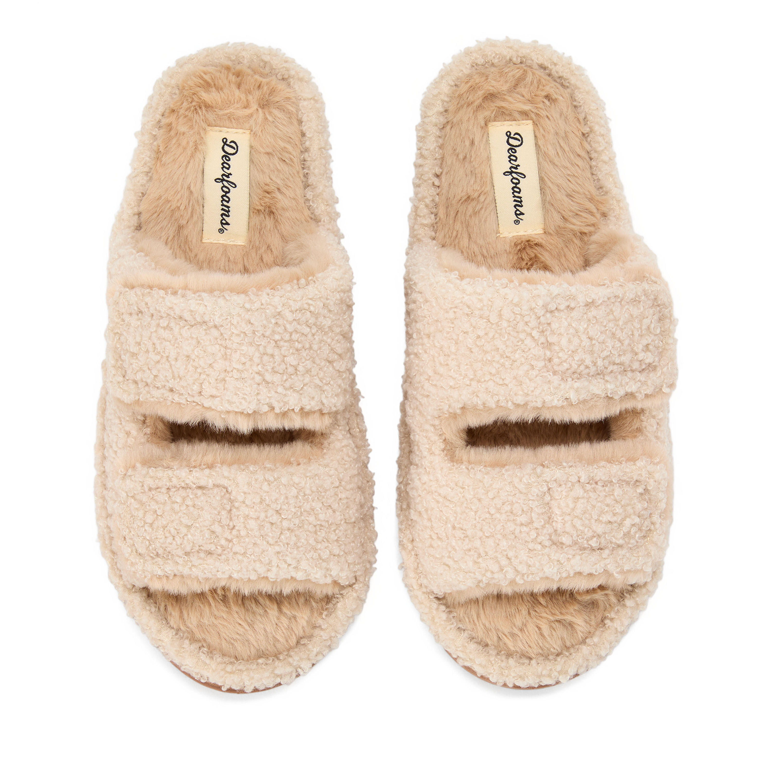 Women's Regina Teddy Double Band Slide