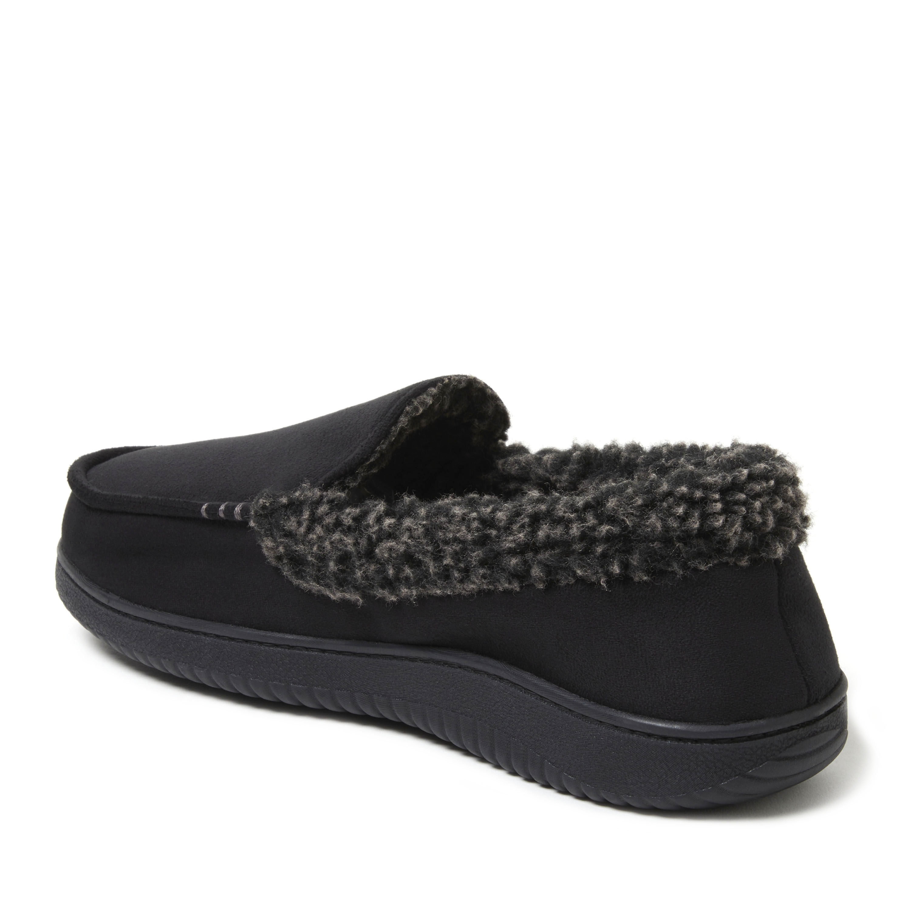 Men's Alexander Microsuede Moccasin With Berber Casing