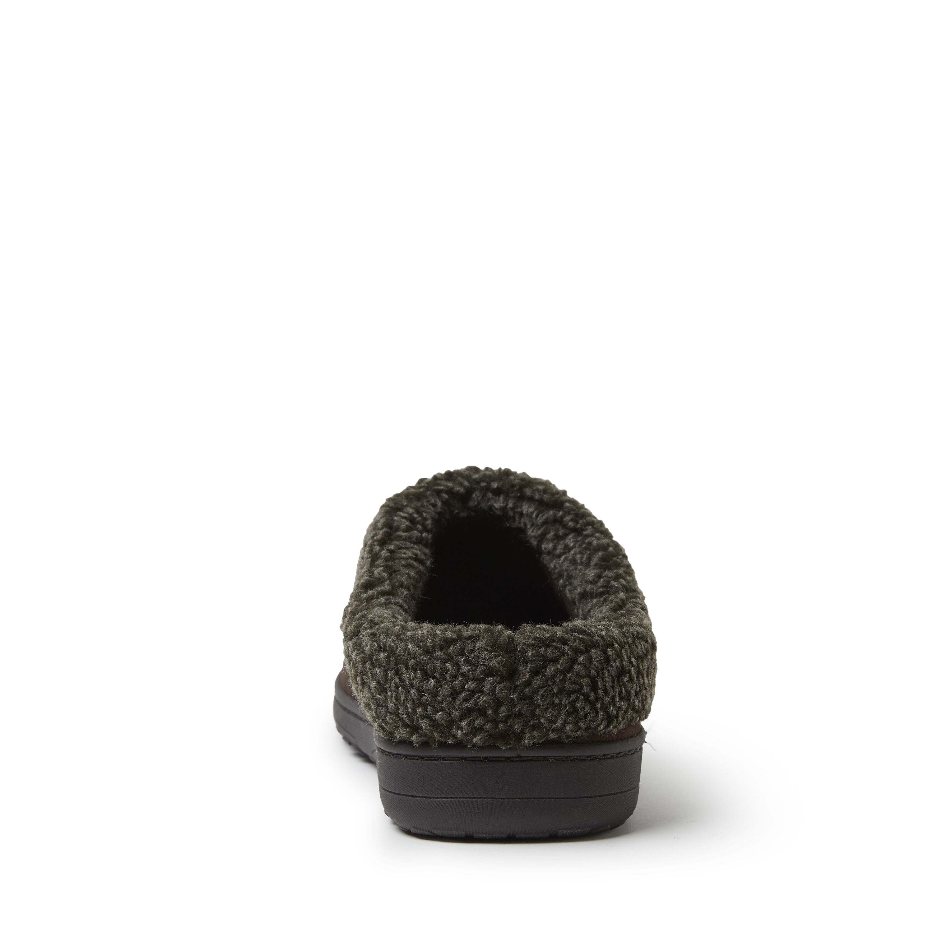 Men's dearfoams microfiber clog slippers new arrivals