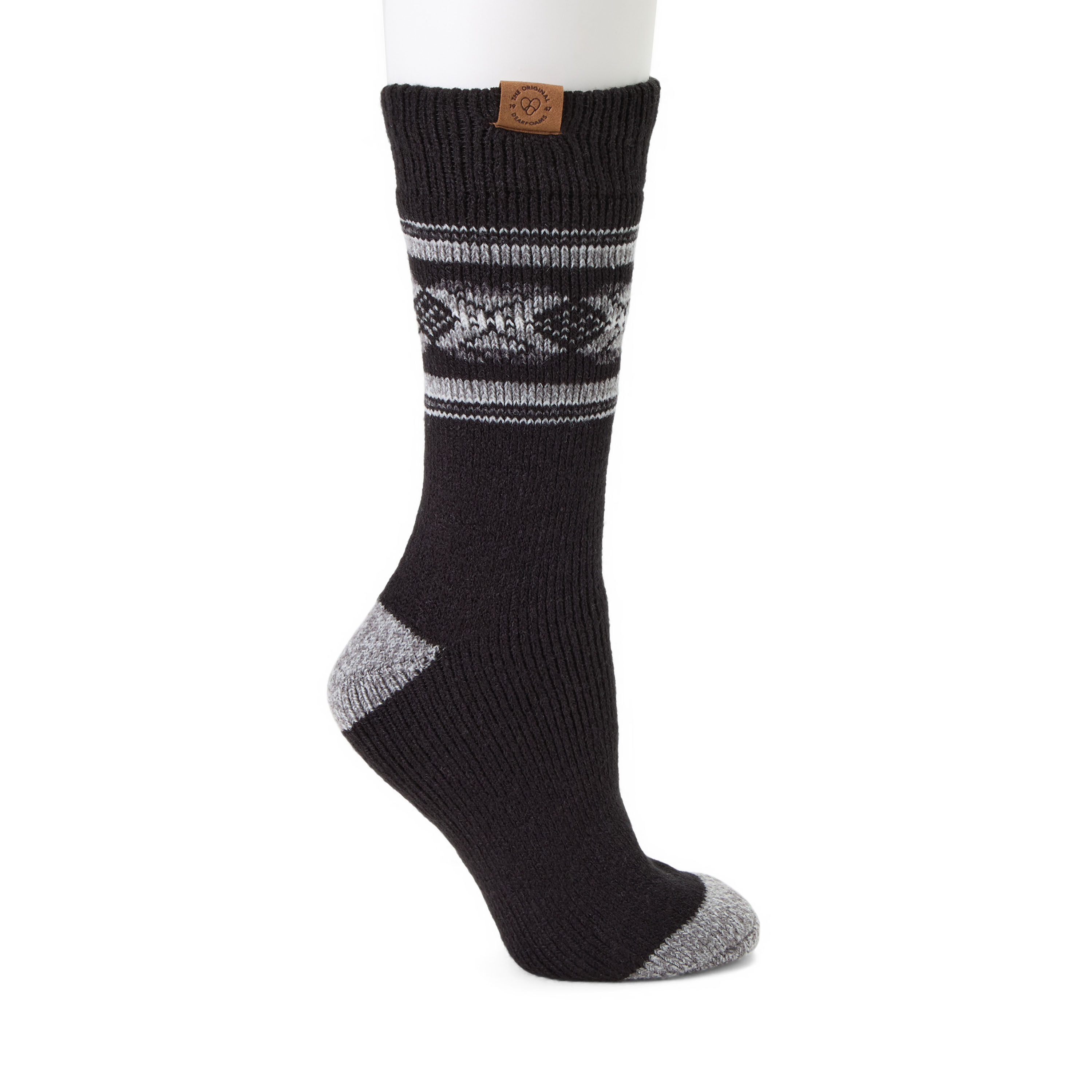 Men's Fair Isle Crew Socks-2 pack