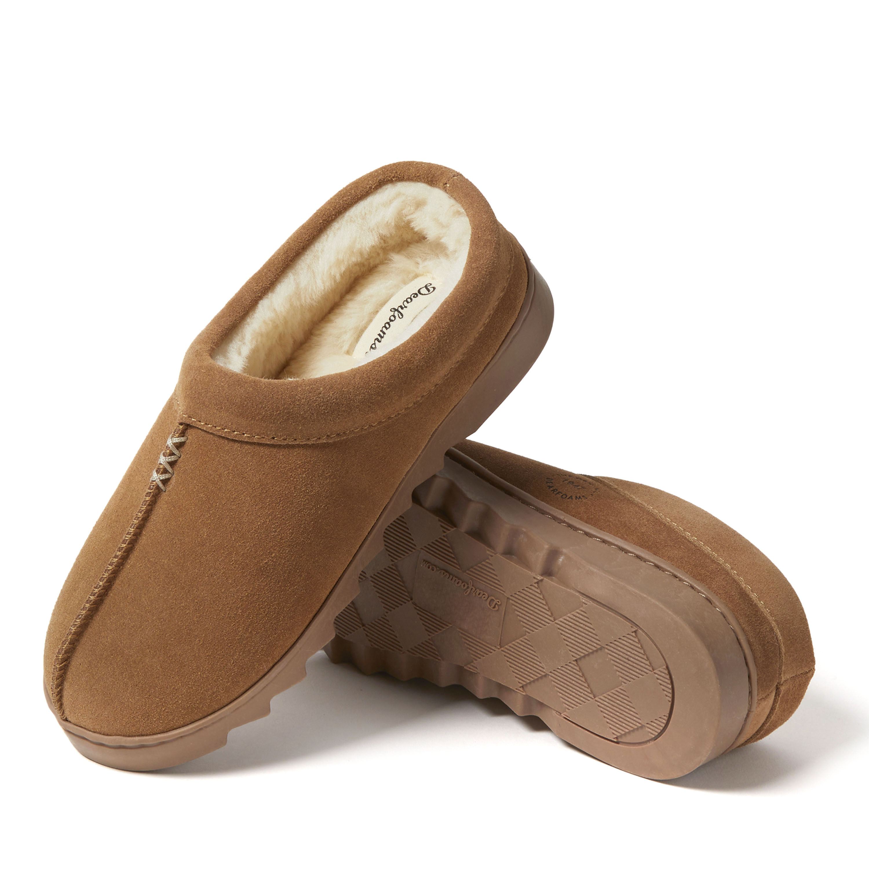 Women's Doreen Genuine Suede Clog With Prayer Seam